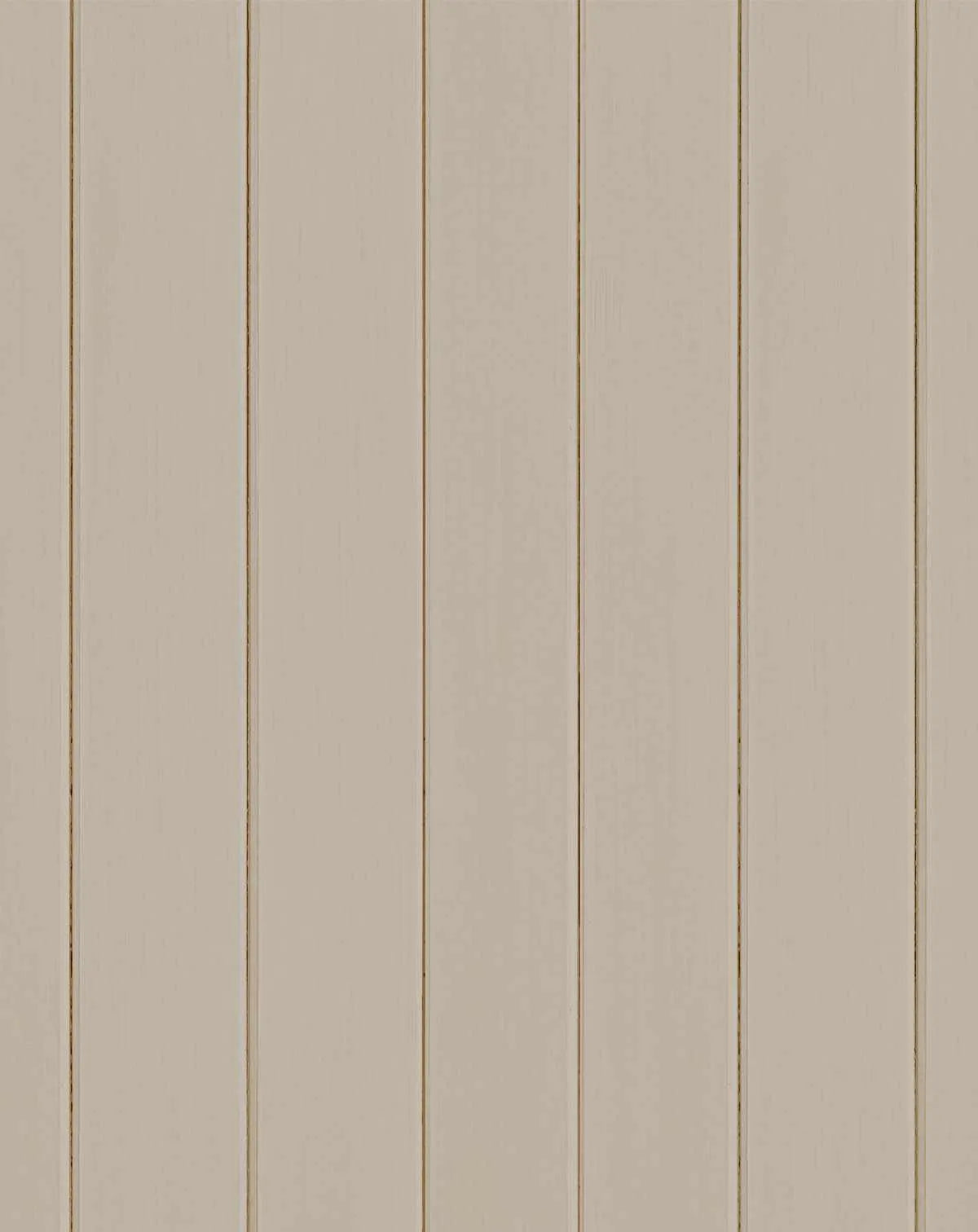 Tongue & Groove Wood Panel Wallpaper | Pebble - Olive et Oriel