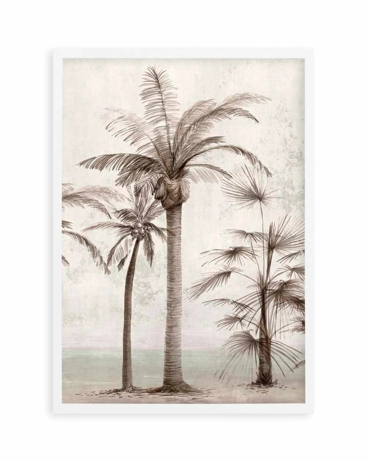 Tropic Palm I Art Print from Olive et Oriel where you can shop wallpaper and artworks online