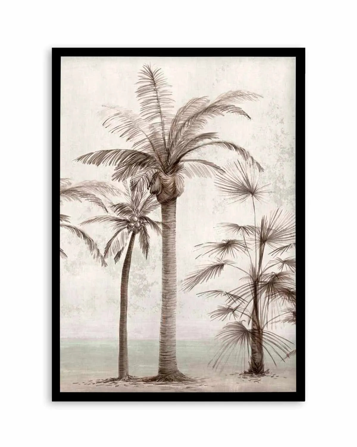 Tropic Palm I Art Print from Olive et Oriel where you can shop wallpaper and artworks online