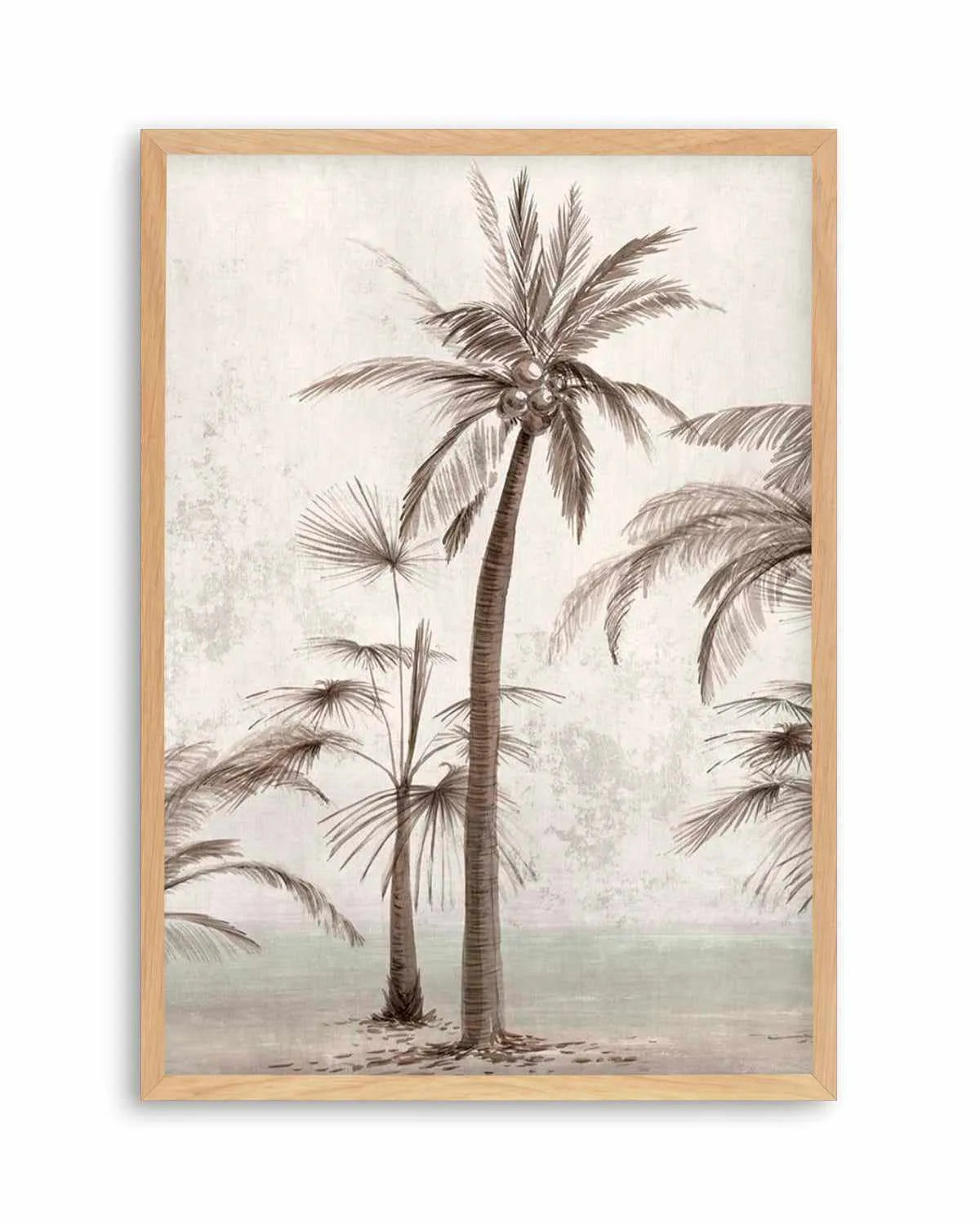 Tropic Palm II Art Print from Olive et Oriel where you can shop wallpaper and artworks online