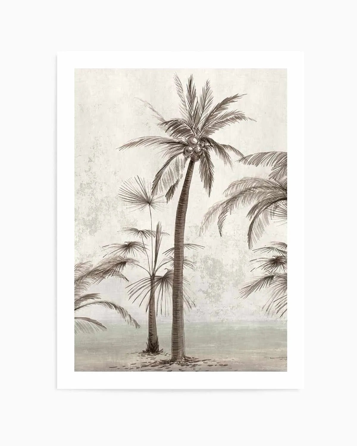 Tropic Palm II Art Print from Olive et Oriel where you can shop wallpaper and artworks online