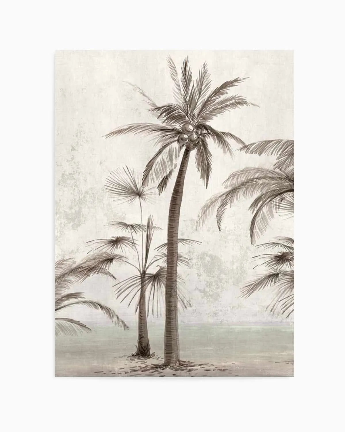 Tropic Palm II Art Print from Olive et Oriel where you can shop wallpaper and artworks online