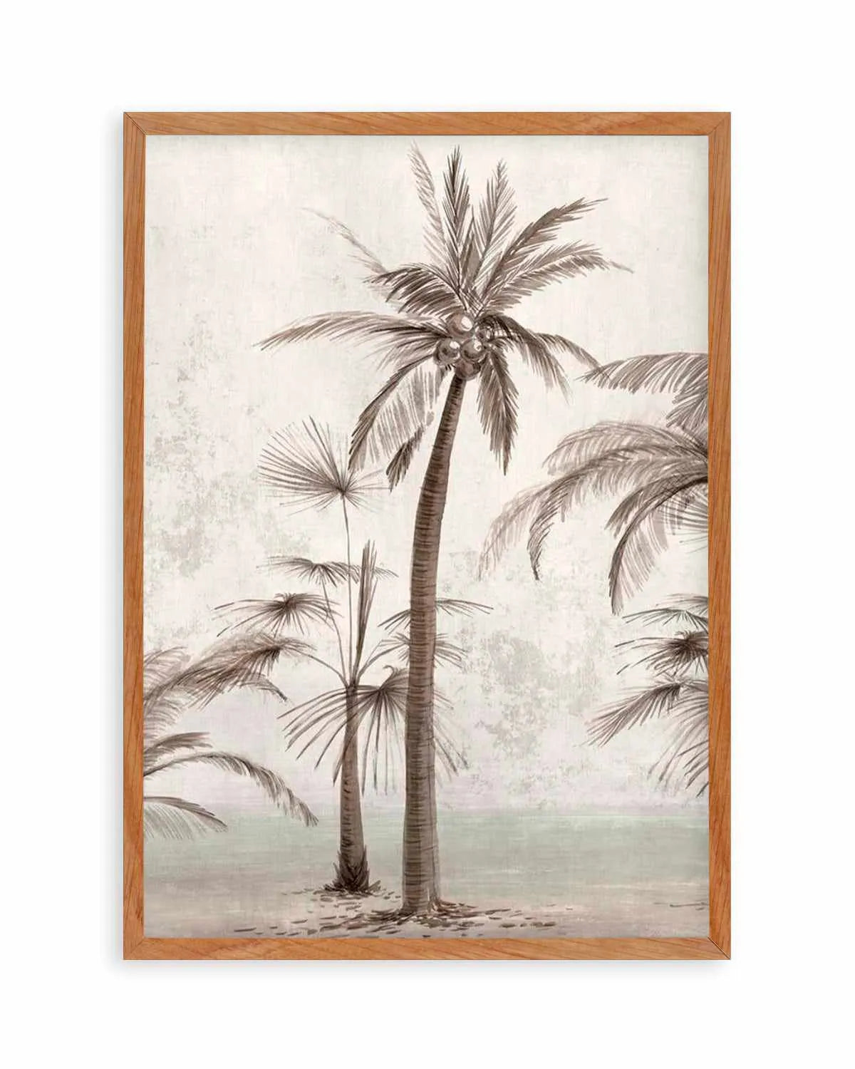 Tropic Palm II Art Print from Olive et Oriel where you can shop wallpaper and artworks online