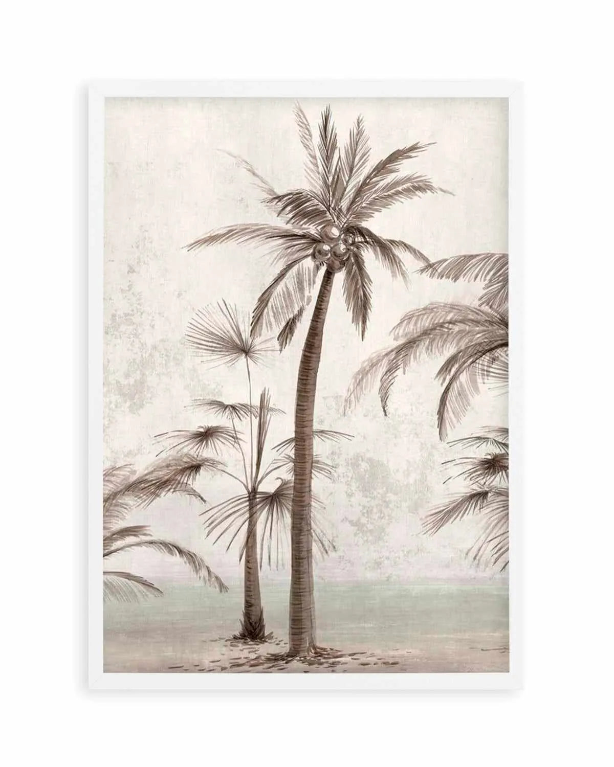 Tropic Palm II Art Print from Olive et Oriel where you can shop wallpaper and artworks online