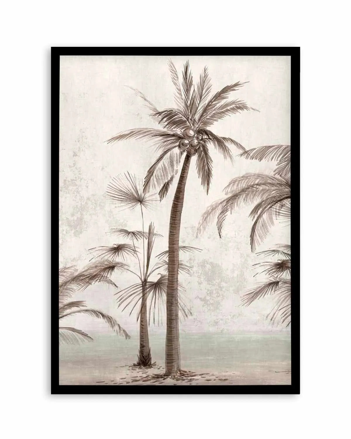 Tropic Palm II Art Print from Olive et Oriel where you can shop wallpaper and artworks online