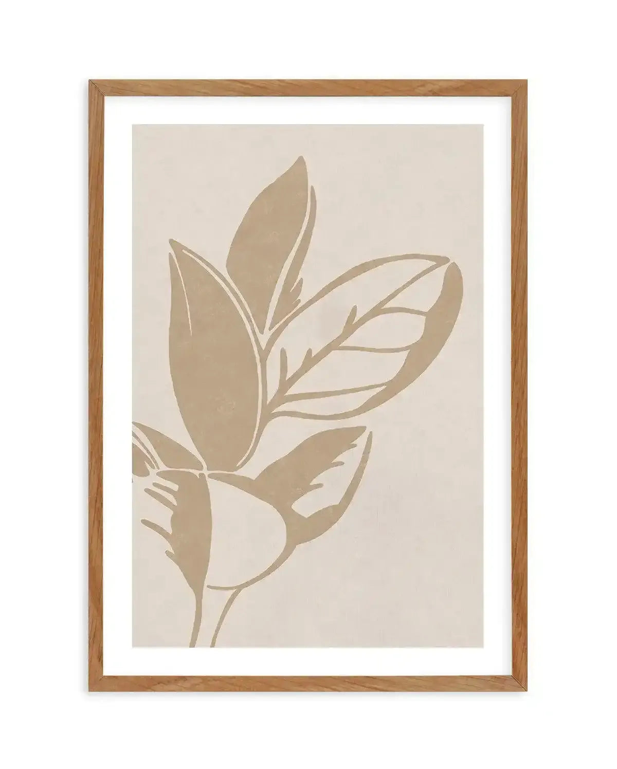 Tropic Palm in Beige Art Print-PRINT-Olive et Oriel-Olive et Oriel-Buy-Australian-Art-Prints-Online-with-Olive-et-Oriel-Your-Artwork-Specialists-Austrailia-Decorate-With-Coastal-Photo-Wall-Art-Prints-From-Our-Beach-House-Artwork-Collection-Fine-Poster-and-Framed-Artwork