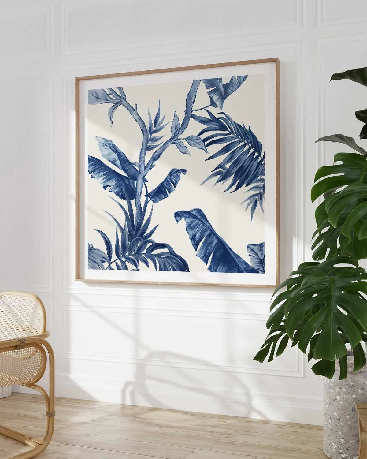 Tropical Paradiso I Art Print from Olive et Oriel where you can shop wallpaper and artworks online