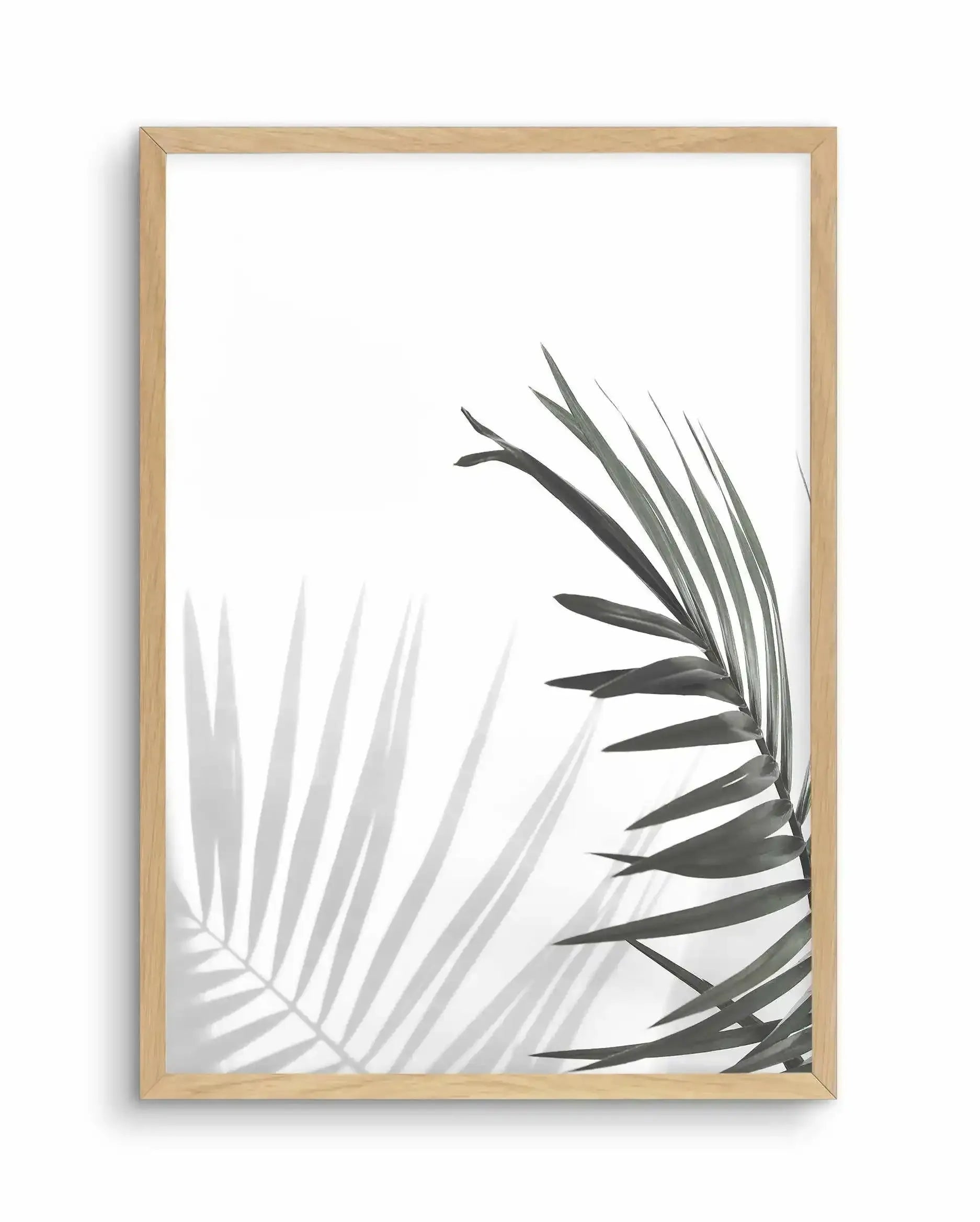 Under The Palm Art Print-PRINT-Olive et Oriel-Olive et Oriel-A5 | 5.8" x 8.3" | 14.8 x 21cm-Oak-With White Border-Buy-Australian-Art-Prints-Online-with-Olive-et-Oriel-Your-Artwork-Specialists-Austrailia-Decorate-With-Coastal-Photo-Wall-Art-Prints-From-Our-Beach-House-Artwork-Collection-Fine-Poster-and-Framed-Artwork
