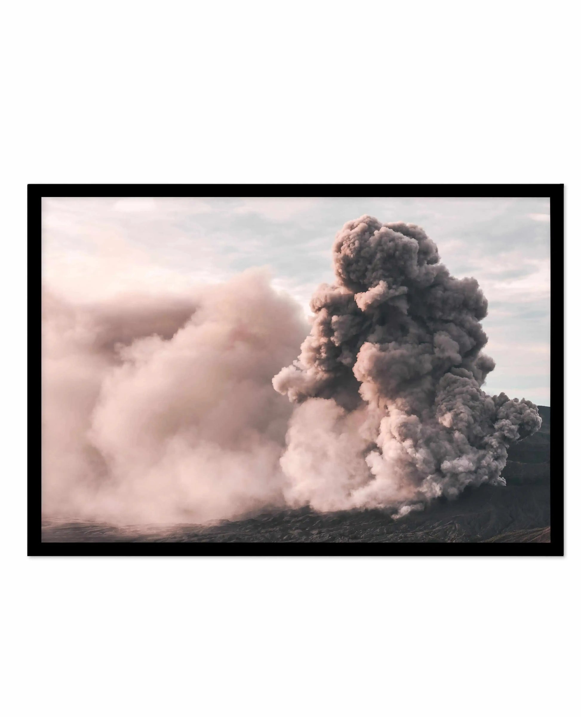 Up In Smoke Art Print-PRINT-Olive et Oriel-Olive et Oriel-A5 | 5.8" x 8.3" | 14.8 x 21cm-Black-With White Border-Buy-Australian-Art-Prints-Online-with-Olive-et-Oriel-Your-Artwork-Specialists-Austrailia-Decorate-With-Coastal-Photo-Wall-Art-Prints-From-Our-Beach-House-Artwork-Collection-Fine-Poster-and-Framed-Artwork