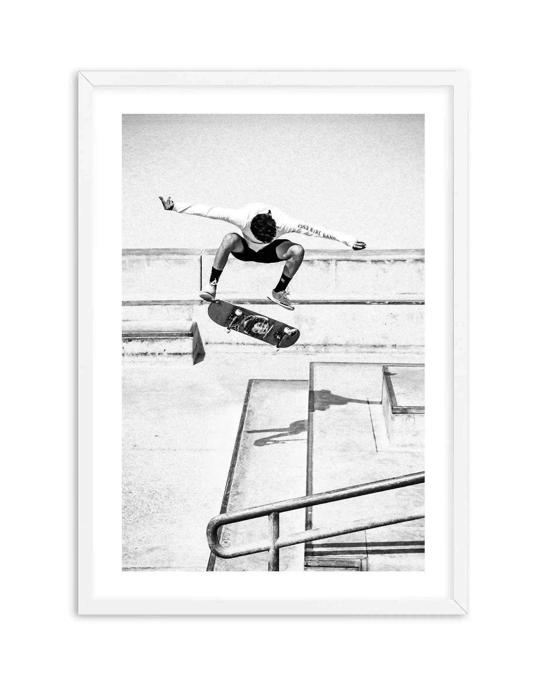 Venice Skate Park III Art Print-PRINT-Olive et Oriel-Olive et Oriel-A4 | 8.3" x 11.7" | 21 x 29.7cm-White-With White Border-Buy-Australian-Art-Prints-Online-with-Olive-et-Oriel-Your-Artwork-Specialists-Austrailia-Decorate-With-Coastal-Photo-Wall-Art-Prints-From-Our-Beach-House-Artwork-Collection-Fine-Poster-and-Framed-Artwork