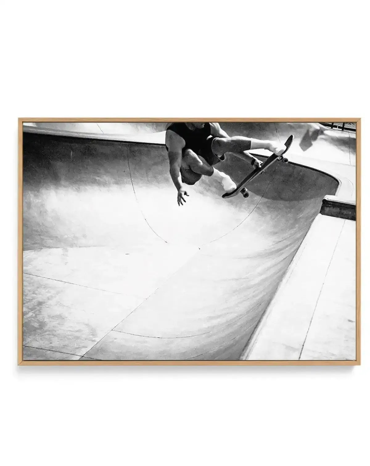 Venice Skate Park VII | Framed Canvas-CANVAS-You can shop wall art online with Olive et Oriel for everything from abstract art to fun kids wall art. Our beautiful modern art prints and canvas art are available from large canvas prints to wall art paintings and our proudly Australian artwork collection offers only the highest quality framed large wall art and canvas art Australia - You can buy fashion photography prints or Hampton print posters and paintings on canvas from Olive et Oriel and have