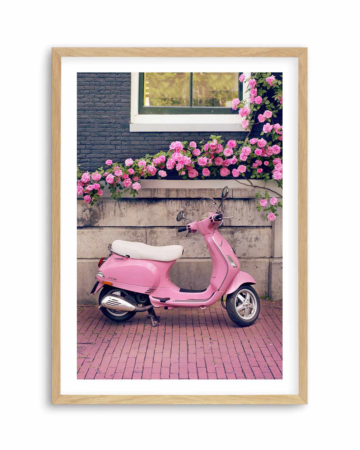 Vespa Art Print