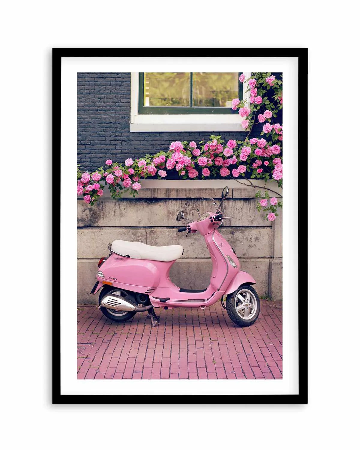 Vespa Art Print from Olive et Oriel where you can shop wallpaper and artworks online