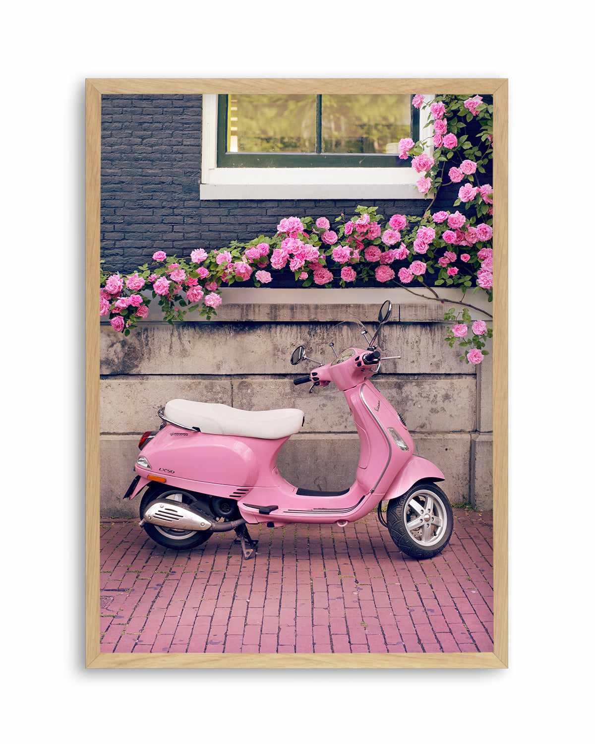 Vespa Art Print