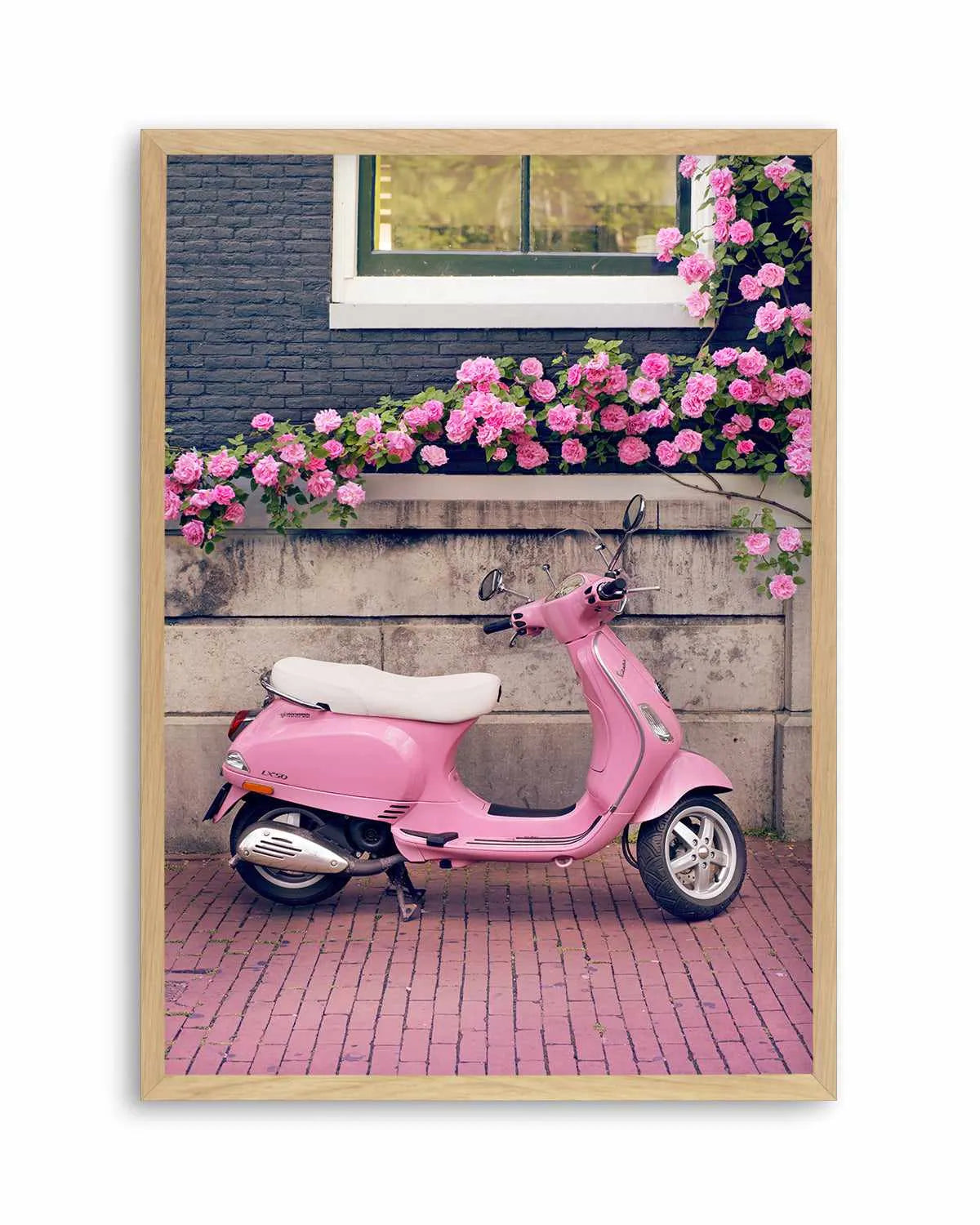 Vespa Art Print from Olive et Oriel where you can shop wallpaper and artworks online