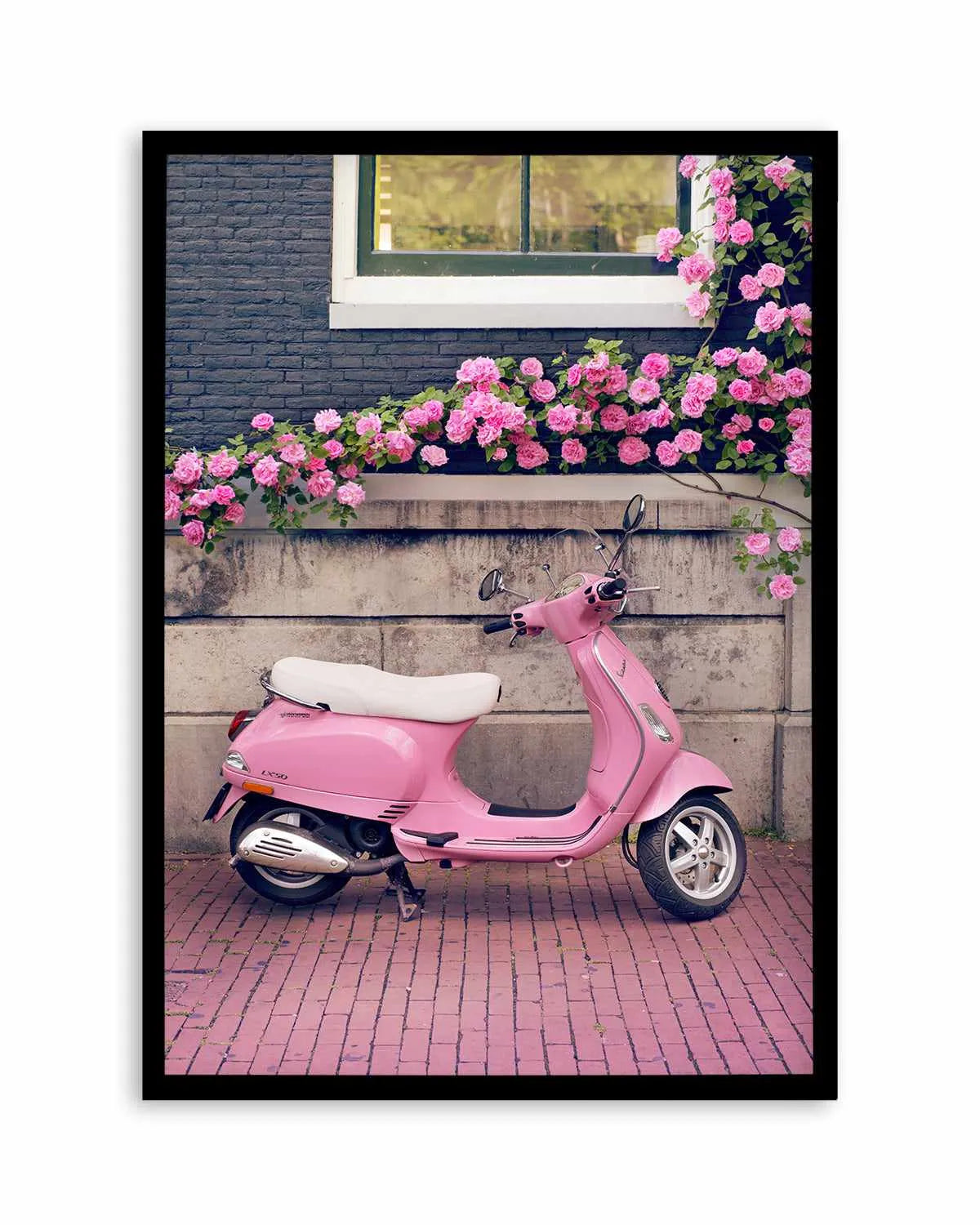 Vespa Art Print from Olive et Oriel where you can shop wallpaper and artworks online
