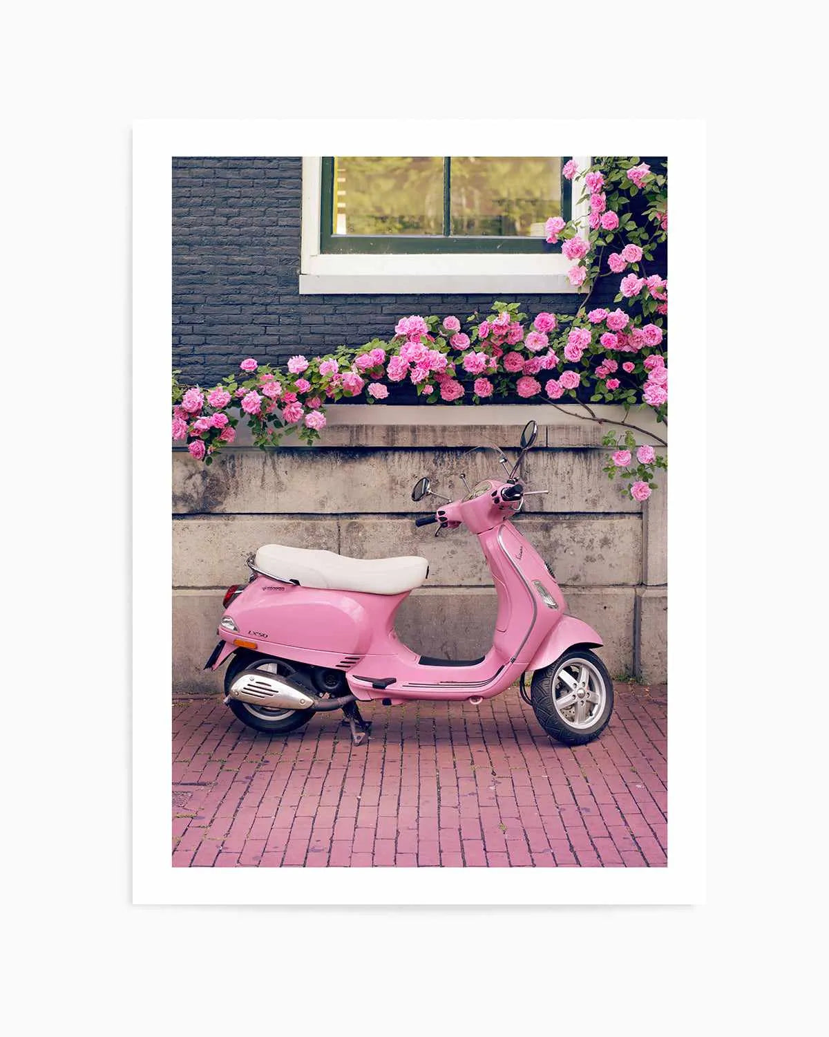 Vespa Art Print from Olive et Oriel where you can shop wallpaper and artworks online