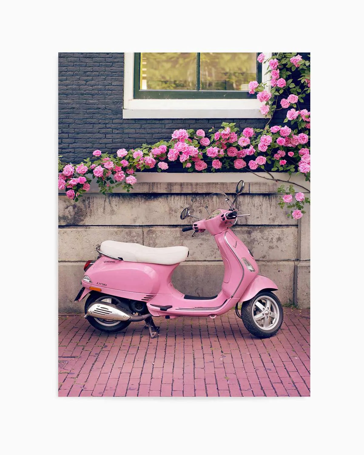 Vespa Art Print from Olive et Oriel where you can shop wallpaper and artworks online