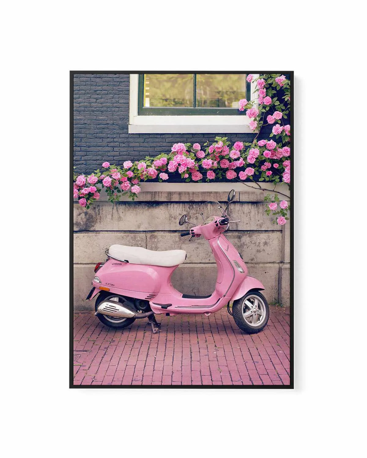 Vespa | Framed Canvas Art Print from Olive et Oriel where you can shop wallpaper and artworks online