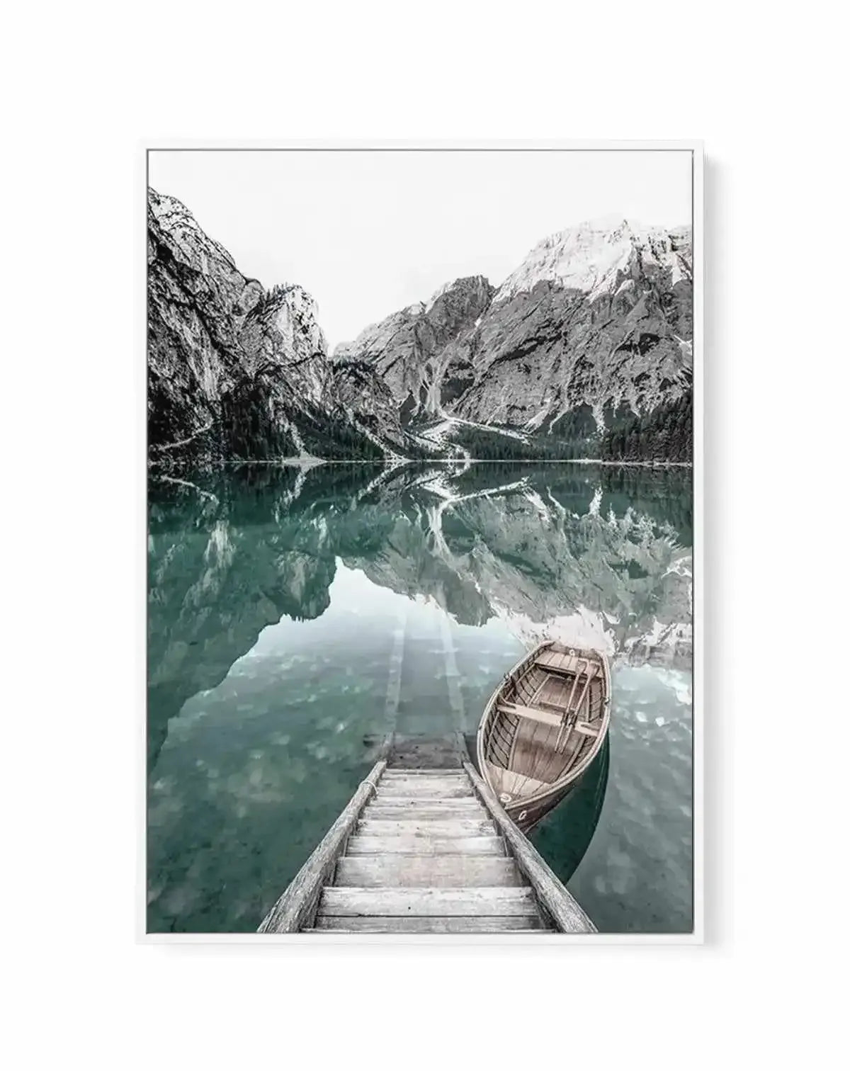 View from the Boathouse | Framed Canvas-CANVAS-You can shop wall art online with Olive et Oriel for everything from abstract art to fun kids wall art. Our beautiful modern art prints and canvas art are available from large canvas prints to wall art paintings and our proudly Australian artwork collection offers only the highest quality framed large wall art and canvas art Australia - You can buy fashion photography prints or Hampton print posters and paintings on canvas from Olive et Oriel and ha