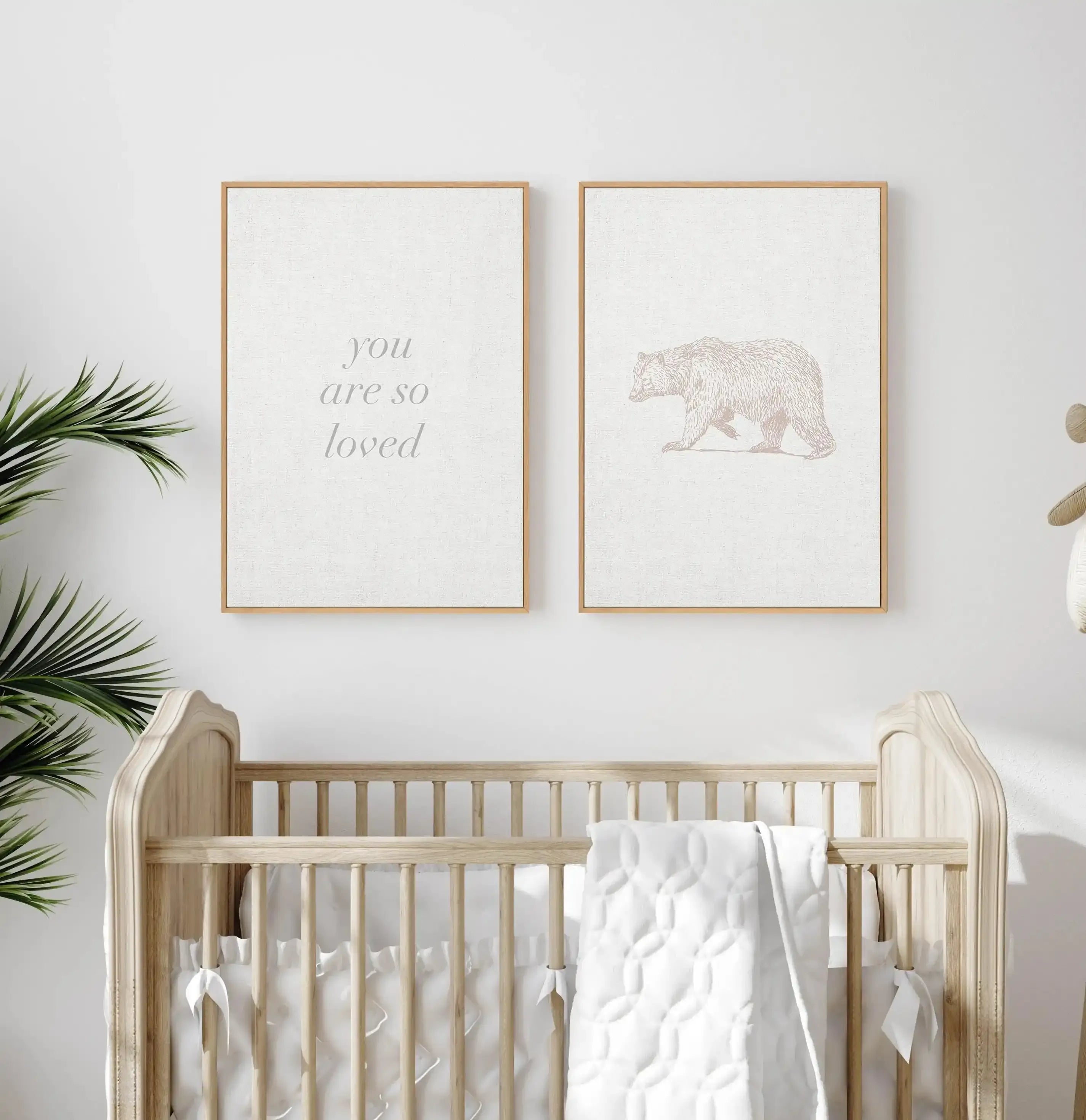 Vintage Bear on Linen | Framed Canvas-CANVAS-You can shop wall art online with Olive et Oriel for everything from abstract art to fun kids wall art. Our beautiful modern art prints and canvas art are available from large canvas prints to wall art paintings and our proudly Australian artwork collection offers only the highest quality framed large wall art and canvas art Australia - You can buy fashion photography prints or Hampton print posters and paintings on canvas from Olive et Oriel and have