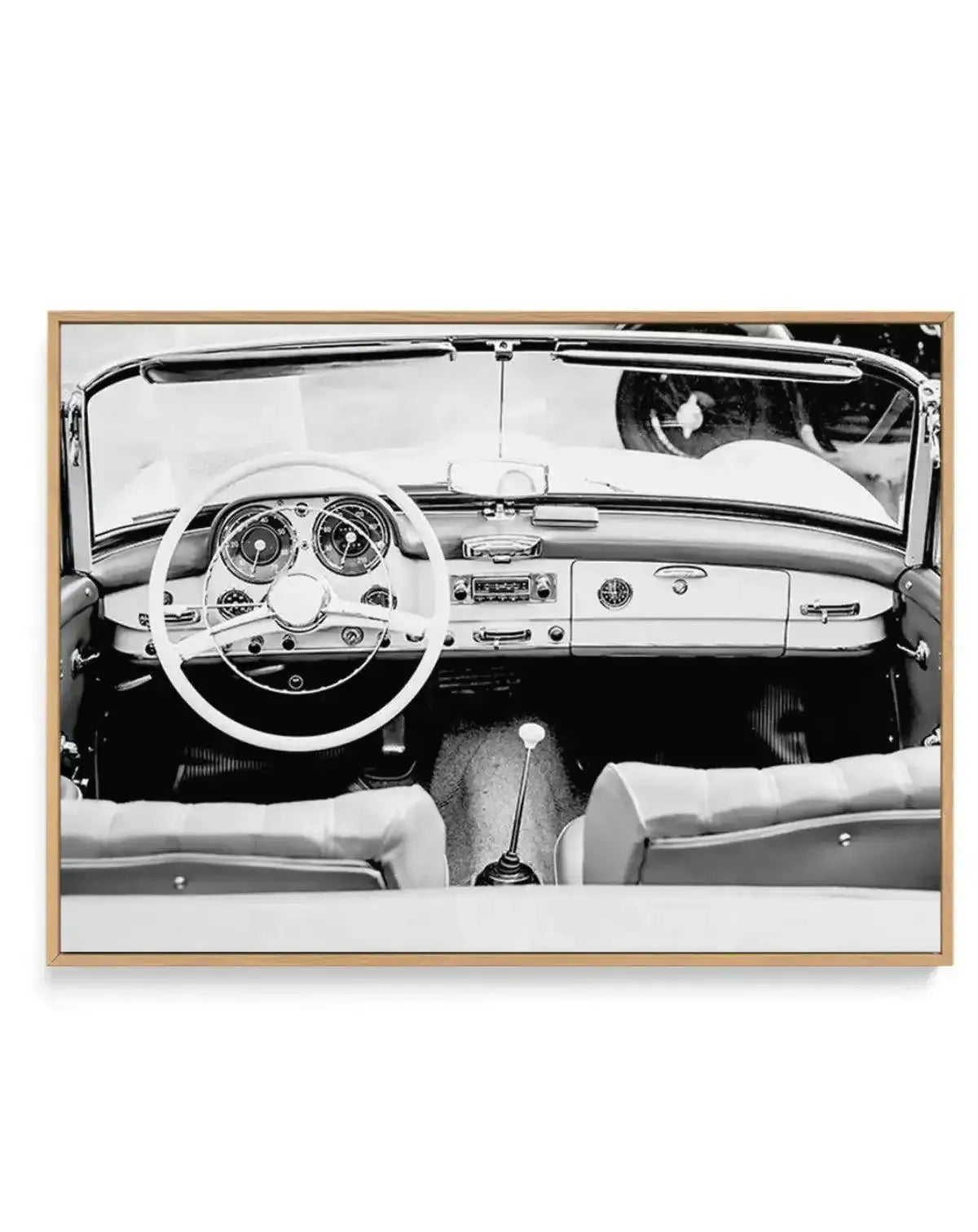 Vintage Cars I | Framed Canvas-CANVAS-You can shop wall art online with Olive et Oriel for everything from abstract art to fun kids wall art. Our beautiful modern art prints and canvas art are available from large canvas prints to wall art paintings and our proudly Australian artwork collection offers only the highest quality framed large wall art and canvas art Australia - You can buy fashion photography prints or Hampton print posters and paintings on canvas from Olive et Oriel and have them d