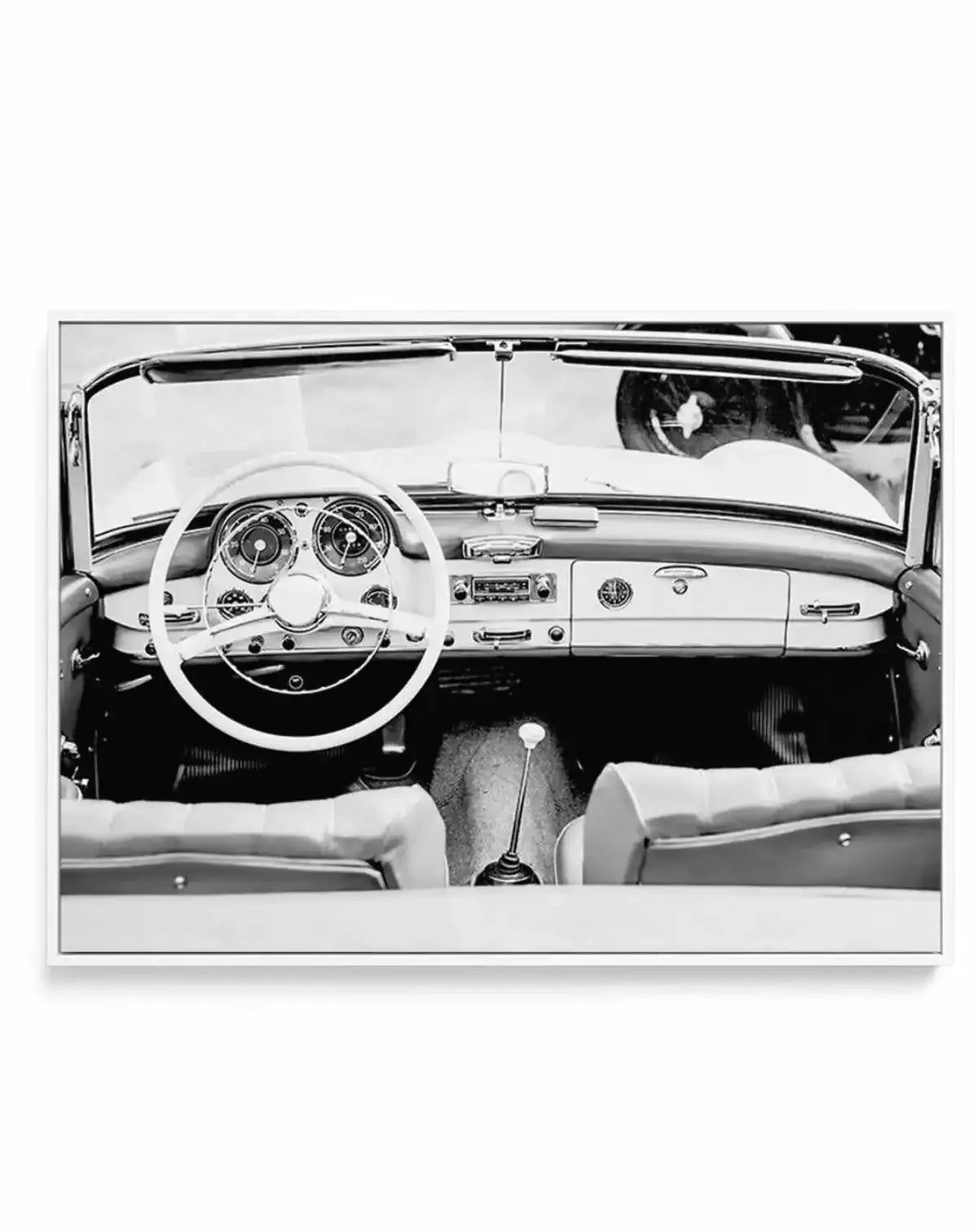 Vintage Cars I | Framed Canvas-CANVAS-You can shop wall art online with Olive et Oriel for everything from abstract art to fun kids wall art. Our beautiful modern art prints and canvas art are available from large canvas prints to wall art paintings and our proudly Australian artwork collection offers only the highest quality framed large wall art and canvas art Australia - You can buy fashion photography prints or Hampton print posters and paintings on canvas from Olive et Oriel and have them d