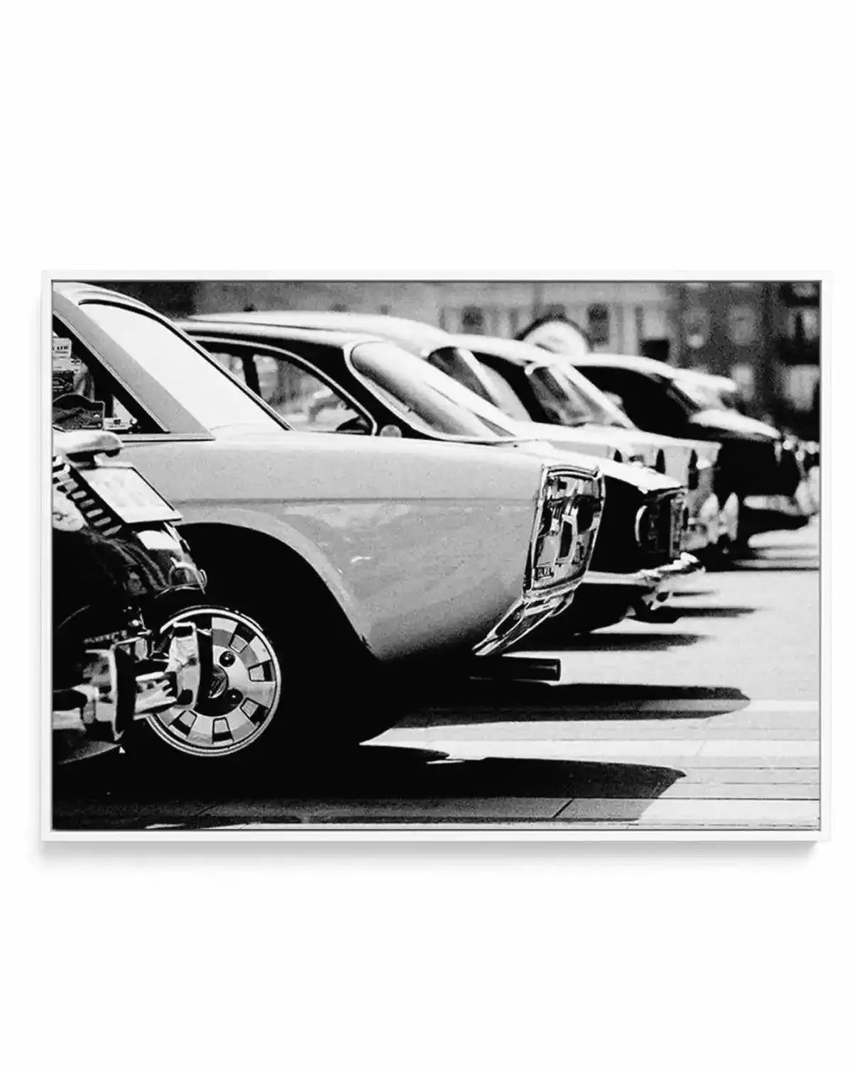 Vintage Cars II | Framed Canvas-CANVAS-You can shop wall art online with Olive et Oriel for everything from abstract art to fun kids wall art. Our beautiful modern art prints and canvas art are available from large canvas prints to wall art paintings and our proudly Australian artwork collection offers only the highest quality framed large wall art and canvas art Australia - You can buy fashion photography prints or Hampton print posters and paintings on canvas from Olive et Oriel and have them 