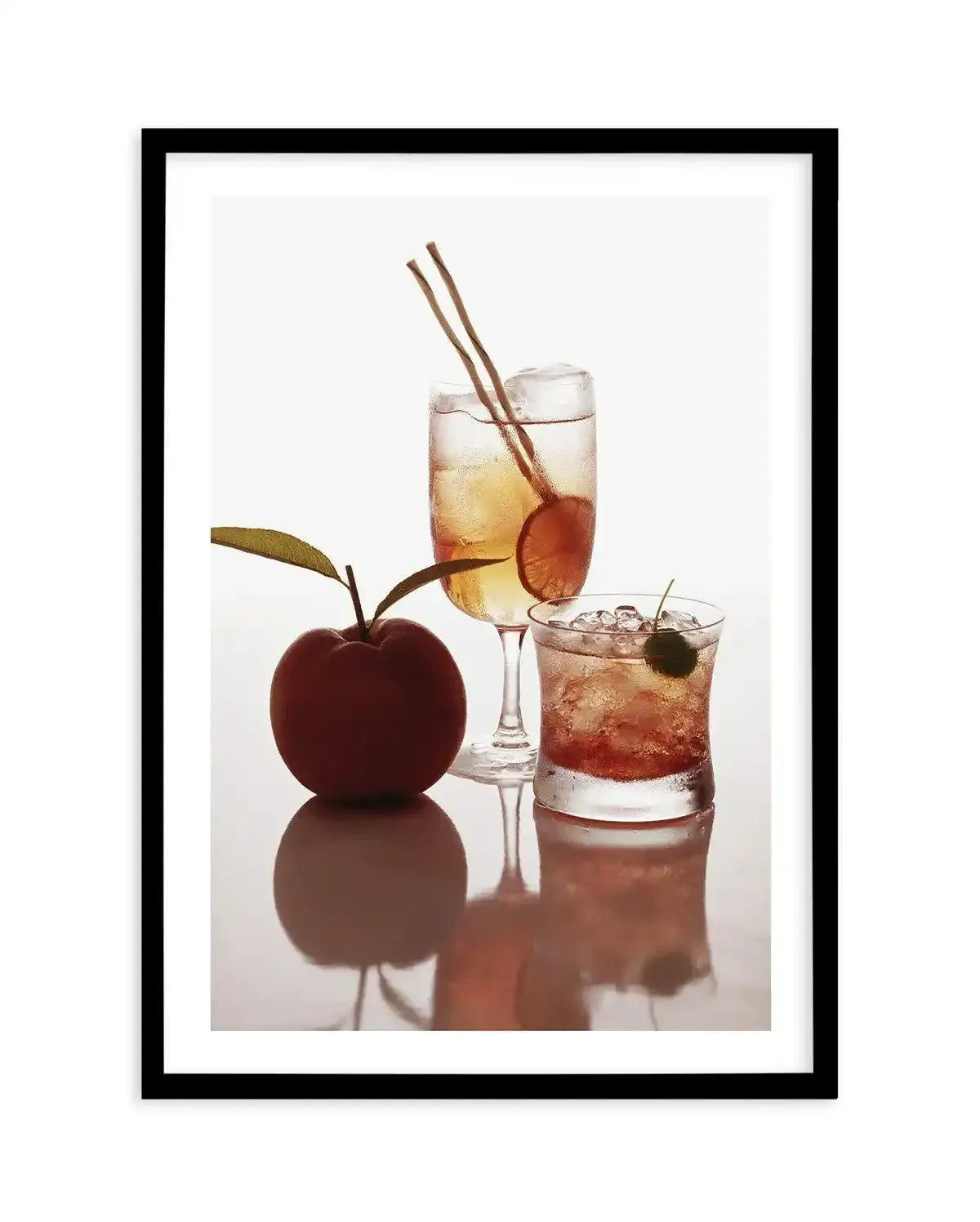 Vintage Cocktails Art Print-PRINT-Olive et Oriel-Olive et Oriel-A5 | 5.8" x 8.3" | 14.8 x 21cm-Black-With White Border-Buy-Australian-Art-Prints-Online-with-Olive-et-Oriel-Your-Artwork-Specialists-Austrailia-Decorate-With-Coastal-Photo-Wall-Art-Prints-From-Our-Beach-House-Artwork-Collection-Fine-Poster-and-Framed-Artwork