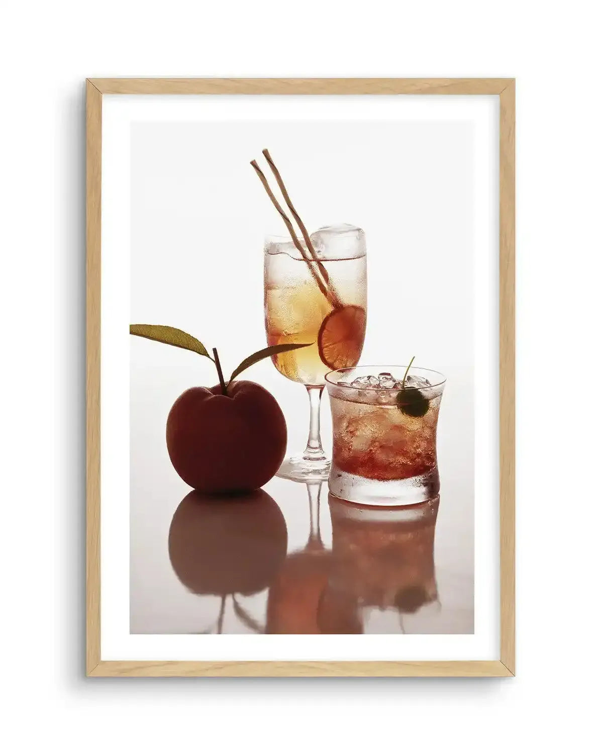 Vintage Cocktails Art Print-PRINT-Olive et Oriel-Olive et Oriel-A5 | 5.8" x 8.3" | 14.8 x 21cm-Oak-With White Border-Buy-Australian-Art-Prints-Online-with-Olive-et-Oriel-Your-Artwork-Specialists-Austrailia-Decorate-With-Coastal-Photo-Wall-Art-Prints-From-Our-Beach-House-Artwork-Collection-Fine-Poster-and-Framed-Artwork