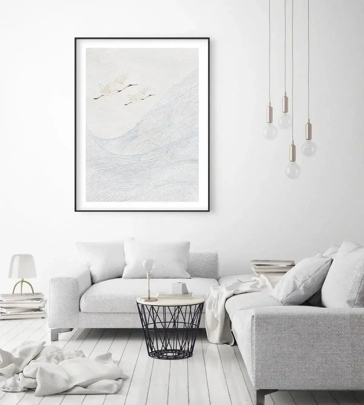 Vintage Crane I Art Print-PRINT-Olive et Oriel-Olive et Oriel-Buy-Australian-Art-Prints-Online-with-Olive-et-Oriel-Your-Artwork-Specialists-Austrailia-Decorate-With-Coastal-Photo-Wall-Art-Prints-From-Our-Beach-House-Artwork-Collection-Fine-Poster-and-Framed-Artwork