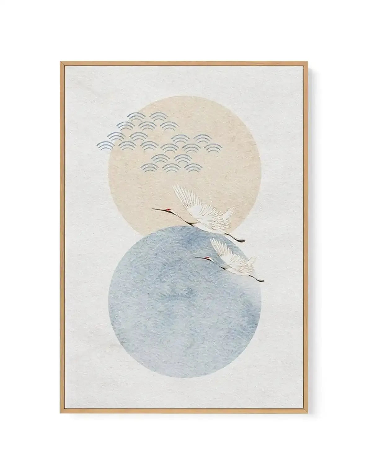 Vintage Crane II | Framed Canvas-CANVAS-You can shop wall art online with Olive et Oriel for everything from abstract art to fun kids wall art. Our beautiful modern art prints and canvas art are available from large canvas prints to wall art paintings and our proudly Australian artwork collection offers only the highest quality framed large wall art and canvas art Australia - You can buy fashion photography prints or Hampton print posters and paintings on canvas from Olive et Oriel and have them