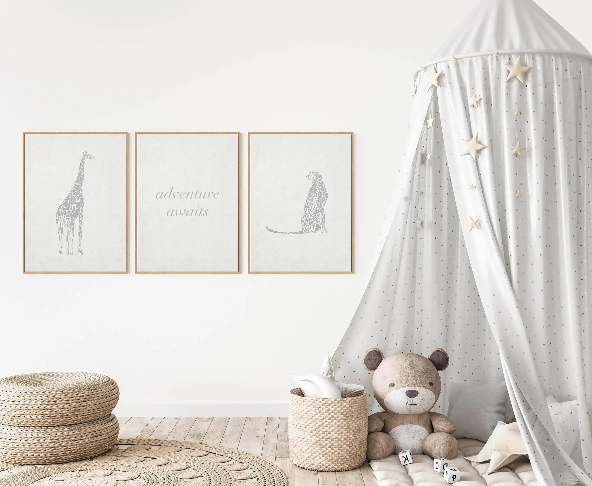 Vintage Giraffe on Linen | 3 Colour Options | Framed Canvas-CANVAS-You can shop wall art online with Olive et Oriel for everything from abstract art to fun kids wall art. Our beautiful modern art prints and canvas art are available from large canvas prints to wall art paintings and our proudly Australian artwork collection offers only the highest quality framed large wall art and canvas art Australia - You can buy fashion photography prints or Hampton print posters and paintings on canvas from O