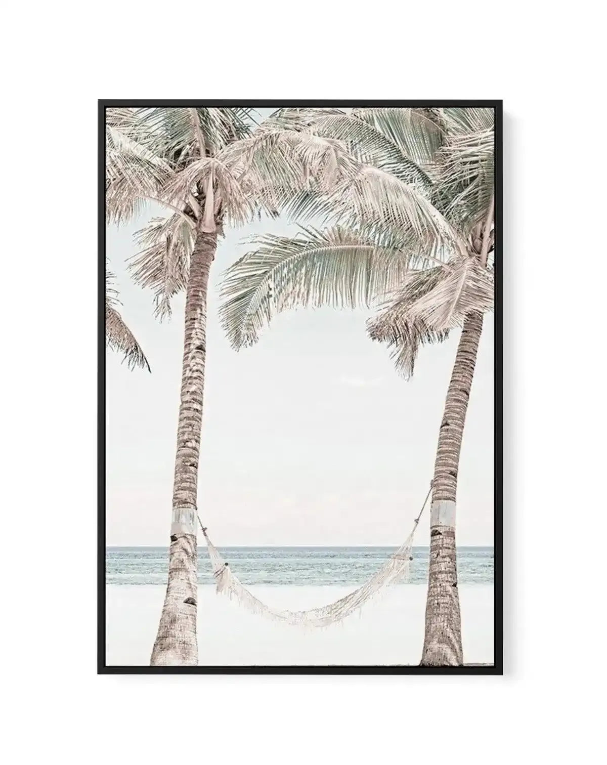 Vintage Hammock | Framed Canvas-CANVAS-You can shop wall art online with Olive et Oriel for everything from abstract art to fun kids wall art. Our beautiful modern art prints and canvas art are available from large canvas prints to wall art paintings and our proudly Australian artwork collection offers only the highest quality framed large wall art and canvas art Australia - You can buy fashion photography prints or Hampton print posters and paintings on canvas from Olive et Oriel and have them 