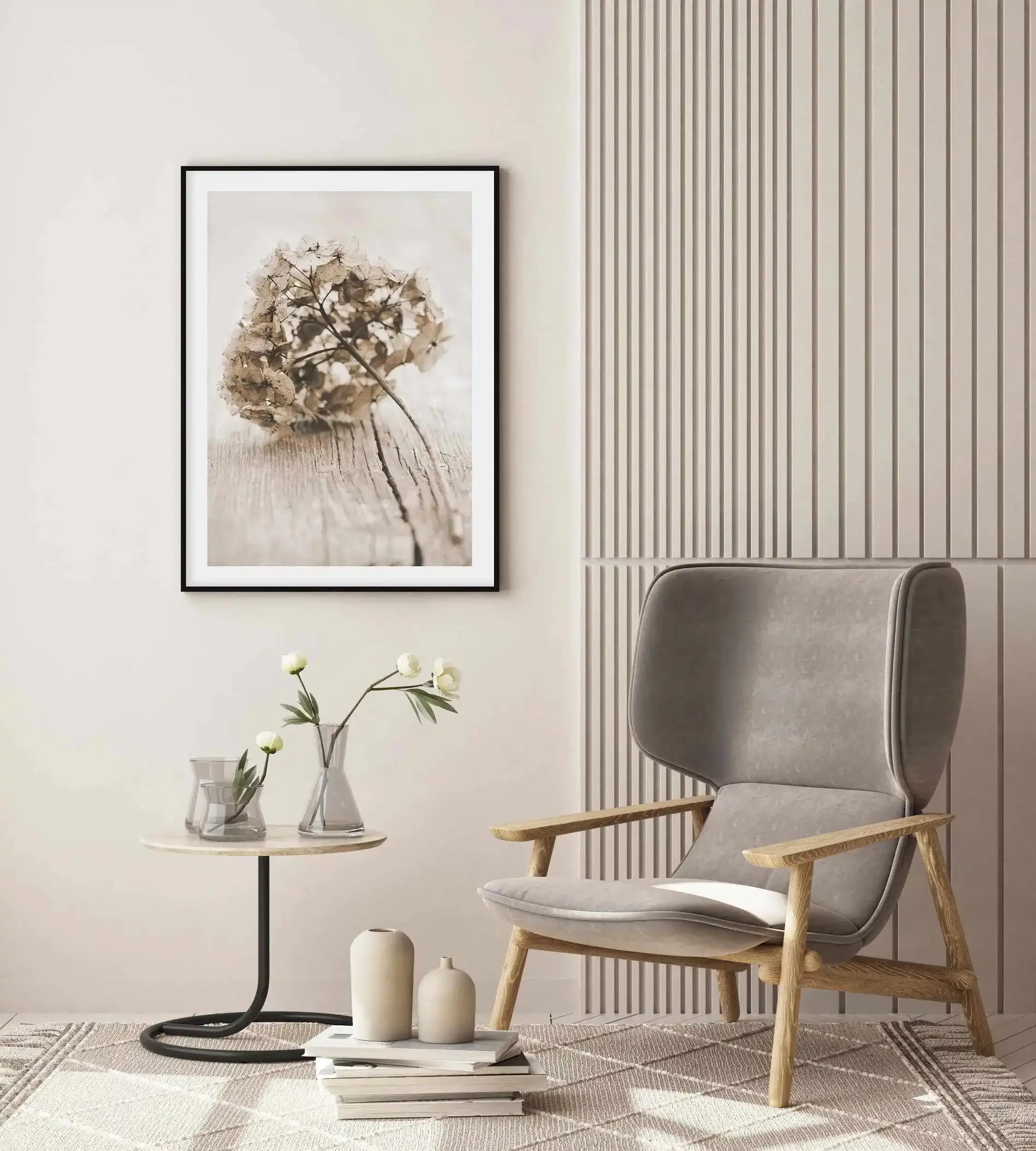 Vintage hydrangea Art Print-PRINT-Olive et Oriel-Olive et Oriel-Buy-Australian-Art-Prints-Online-with-Olive-et-Oriel-Your-Artwork-Specialists-Austrailia-Decorate-With-Coastal-Photo-Wall-Art-Prints-From-Our-Beach-House-Artwork-Collection-Fine-Poster-and-Framed-Artwork