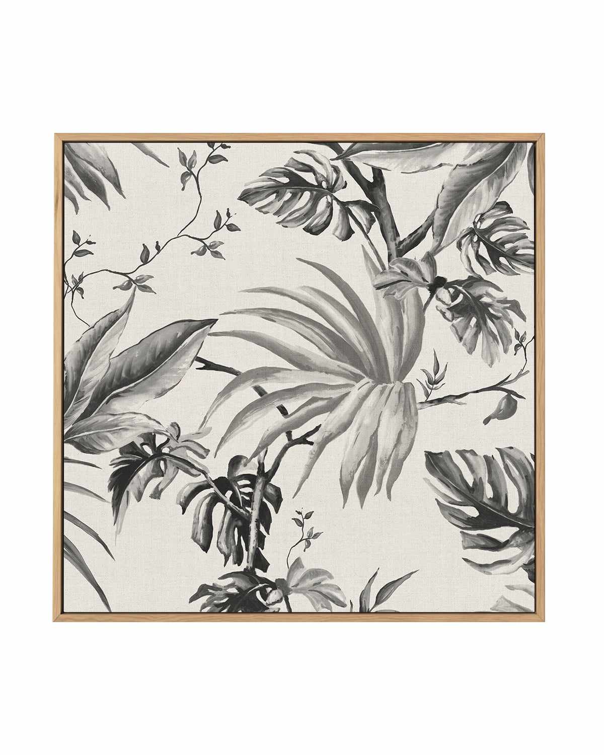 Vintage Palms Tolie I | Framed Canvas Art Print