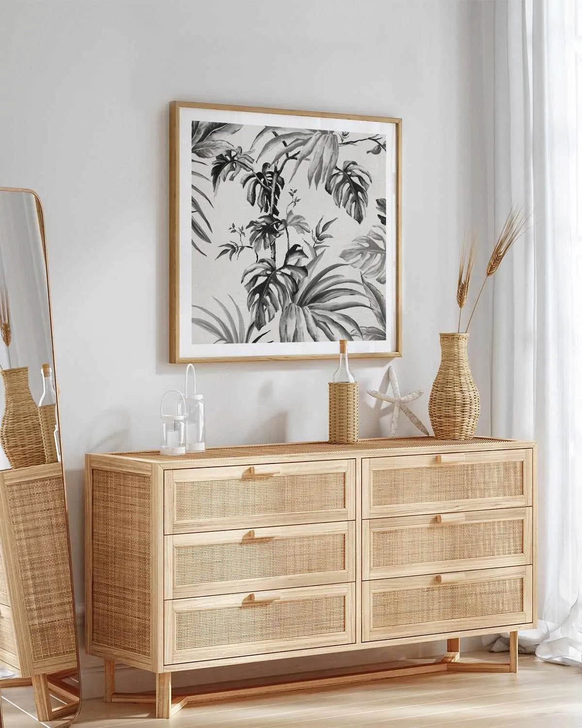 Vintage Palms Tolie II Art Print from Olive et Oriel where you can shop wallpaper and artworks online