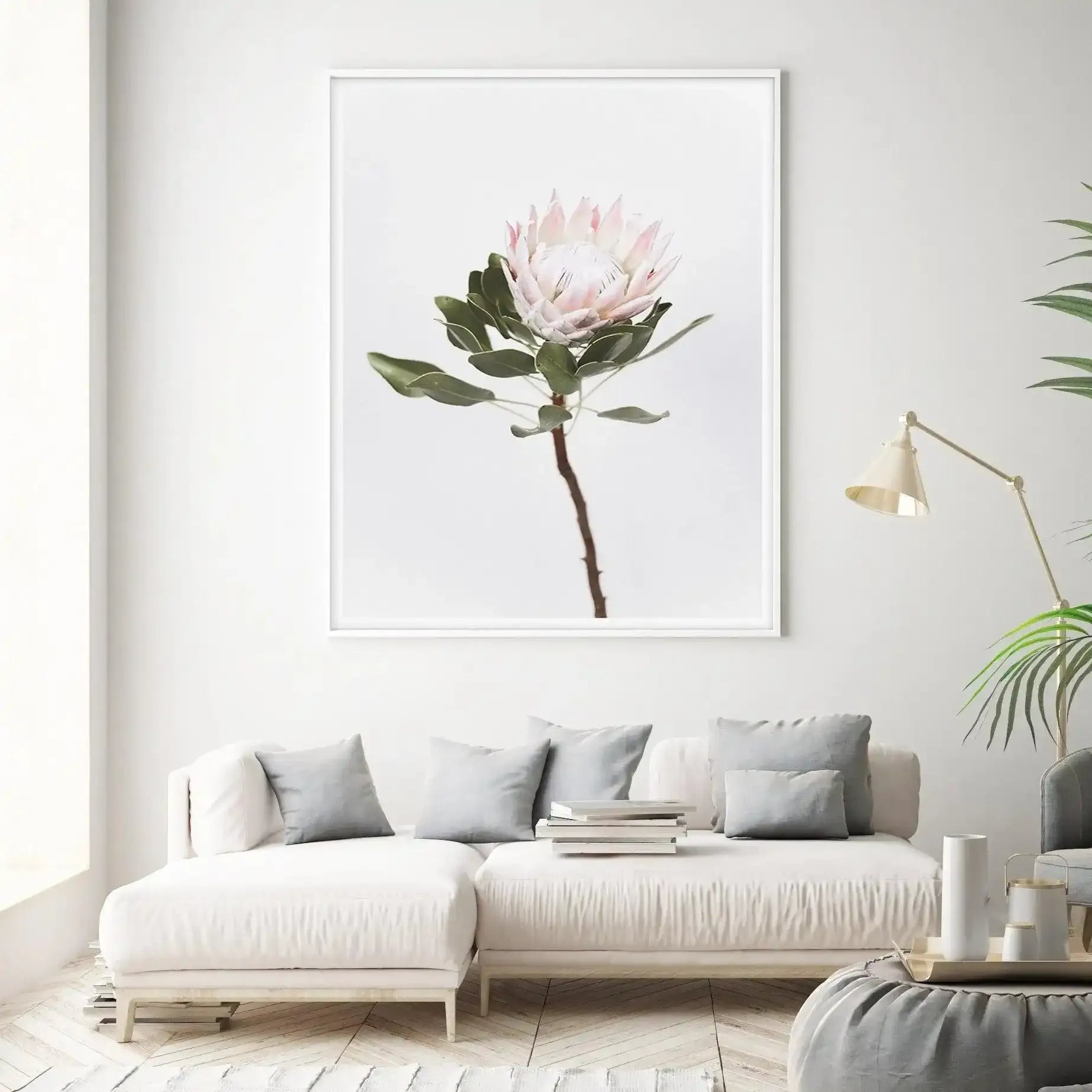 Vintage Protea Art Print-PRINT-Olive et Oriel-Olive et Oriel-Buy-Australian-Art-Prints-Online-with-Olive-et-Oriel-Your-Artwork-Specialists-Austrailia-Decorate-With-Coastal-Photo-Wall-Art-Prints-From-Our-Beach-House-Artwork-Collection-Fine-Poster-and-Framed-Artwork