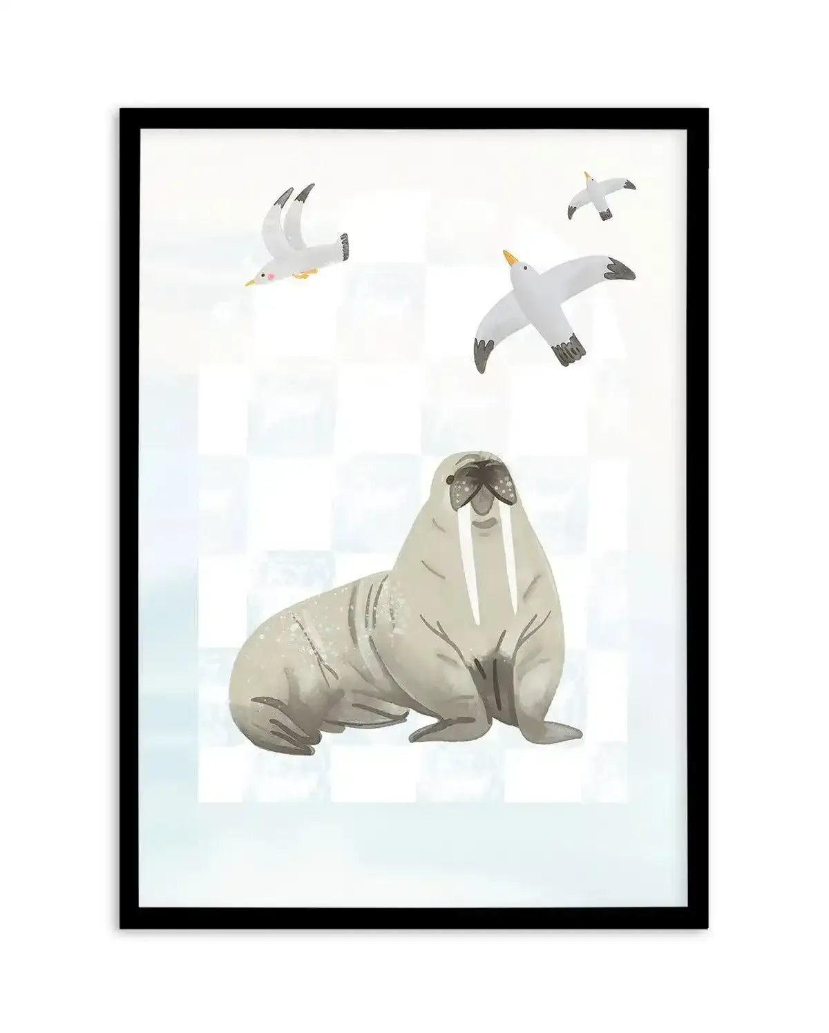 Vitamin Sea Art Print-PRINT-Olive et Oriel-Olive et Oriel-A5 | 5.8" x 8.3" | 14.8 x 21cm-Black-With White Border-Buy-Australian-Art-Prints-Online-with-Olive-et-Oriel-Your-Artwork-Specialists-Austrailia-Decorate-With-Coastal-Photo-Wall-Art-Prints-From-Our-Beach-House-Artwork-Collection-Fine-Poster-and-Framed-Artwork