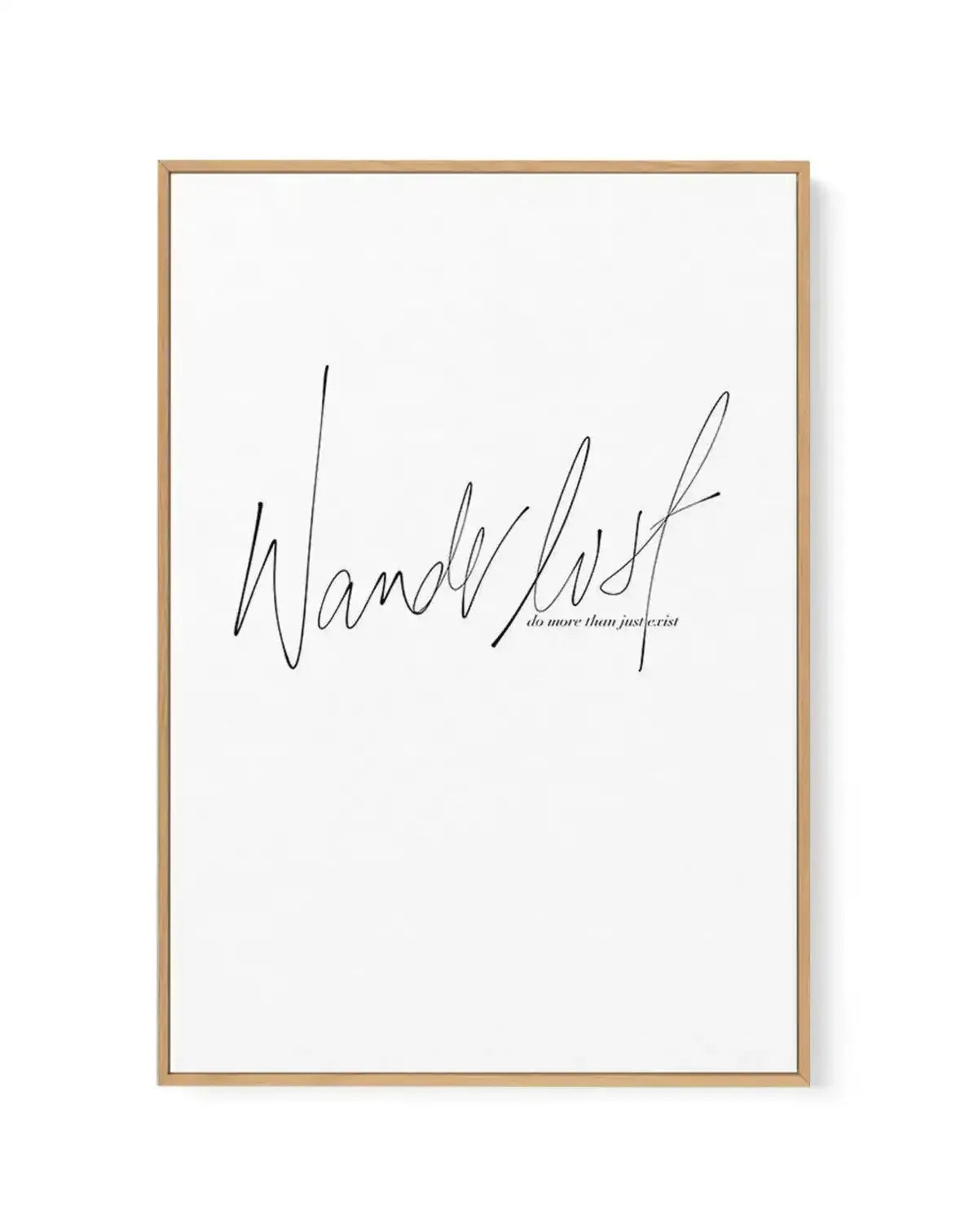 Wanderlust | Framed Canvas-CANVAS-You can shop wall art online with Olive et Oriel for everything from abstract art to fun kids wall art. Our beautiful modern art prints and canvas art are available from large canvas prints to wall art paintings and our proudly Australian artwork collection offers only the highest quality framed large wall art and canvas art Australia - You can buy fashion photography prints or Hampton print posters and paintings on canvas from Olive et Oriel and have them deliv