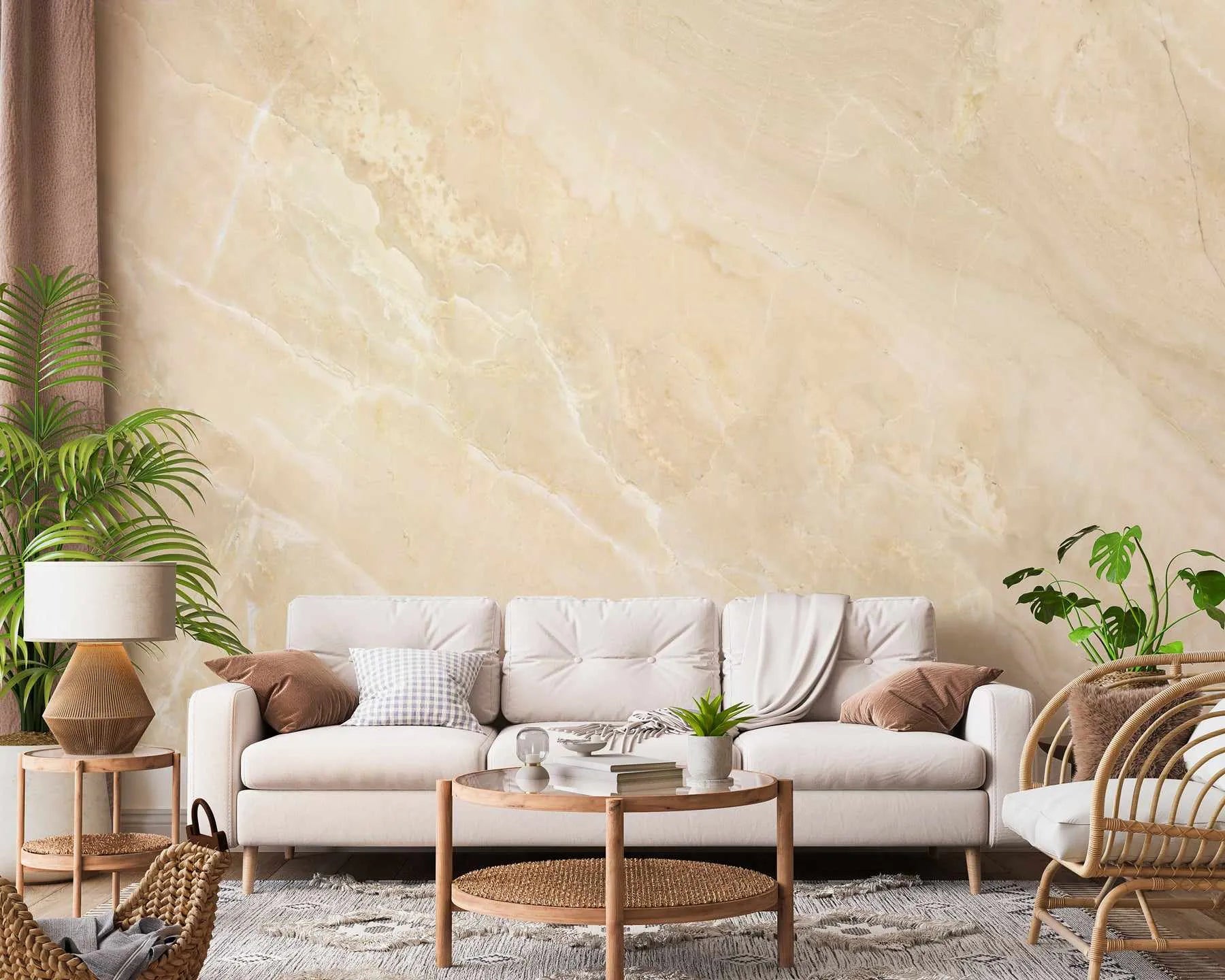 Warm Marble Wallpaper from Olive et Oriel where you can shop wallpaper and artworks online