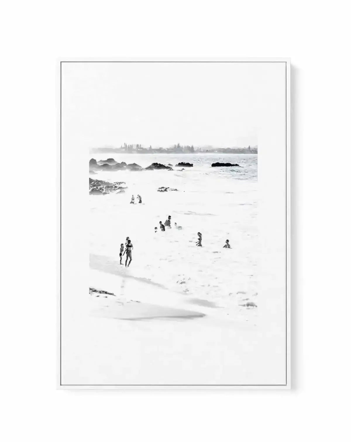 Wategos II | Framed Canvas-CANVAS-You can shop wall art online with Olive et Oriel for everything from abstract art to fun kids wall art. Our beautiful modern art prints and canvas art are available from large canvas prints to wall art paintings and our proudly Australian artwork collection offers only the highest quality framed large wall art and canvas art Australia - You can buy fashion photography prints or Hampton print posters and paintings on canvas from Olive et Oriel and have them deliv