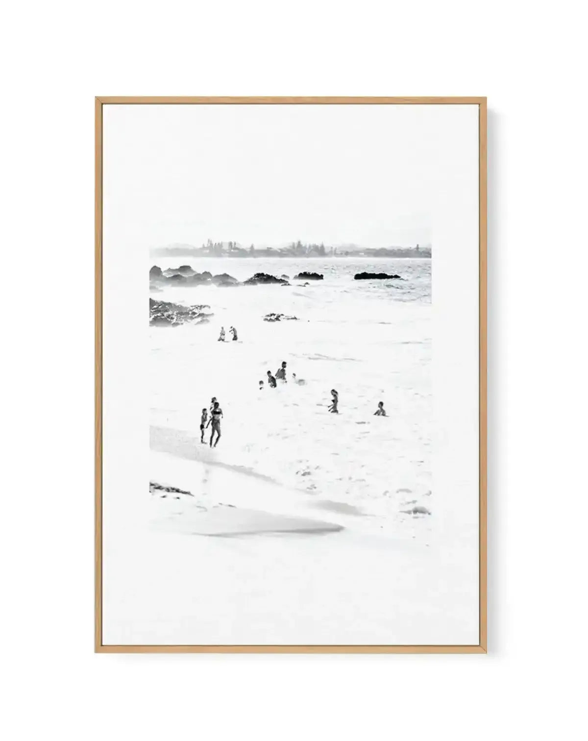 Wategos II | Framed Canvas-CANVAS-You can shop wall art online with Olive et Oriel for everything from abstract art to fun kids wall art. Our beautiful modern art prints and canvas art are available from large canvas prints to wall art paintings and our proudly Australian artwork collection offers only the highest quality framed large wall art and canvas art Australia - You can buy fashion photography prints or Hampton print posters and paintings on canvas from Olive et Oriel and have them deliv