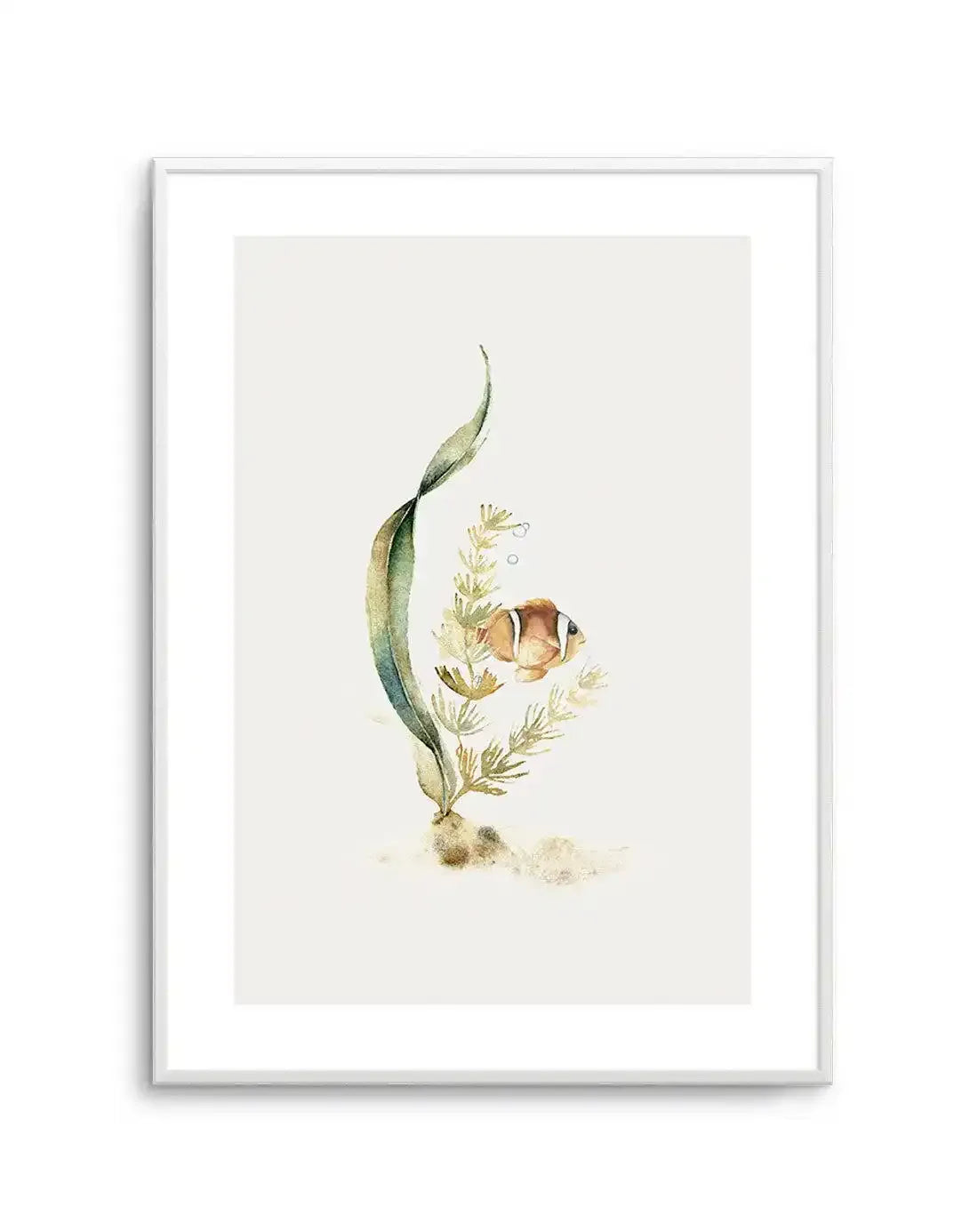 Watercolour Fish Art Print-PRINT-Olive et Oriel-Olive et Oriel-A5 | 5.8" x 8.3" | 14.8 x 21cm-Unframed Art Print-With White Border-Buy-Australian-Art-Prints-Online-with-Olive-et-Oriel-Your-Artwork-Specialists-Austrailia-Decorate-With-Coastal-Photo-Wall-Art-Prints-From-Our-Beach-House-Artwork-Collection-Fine-Poster-and-Framed-Artwork