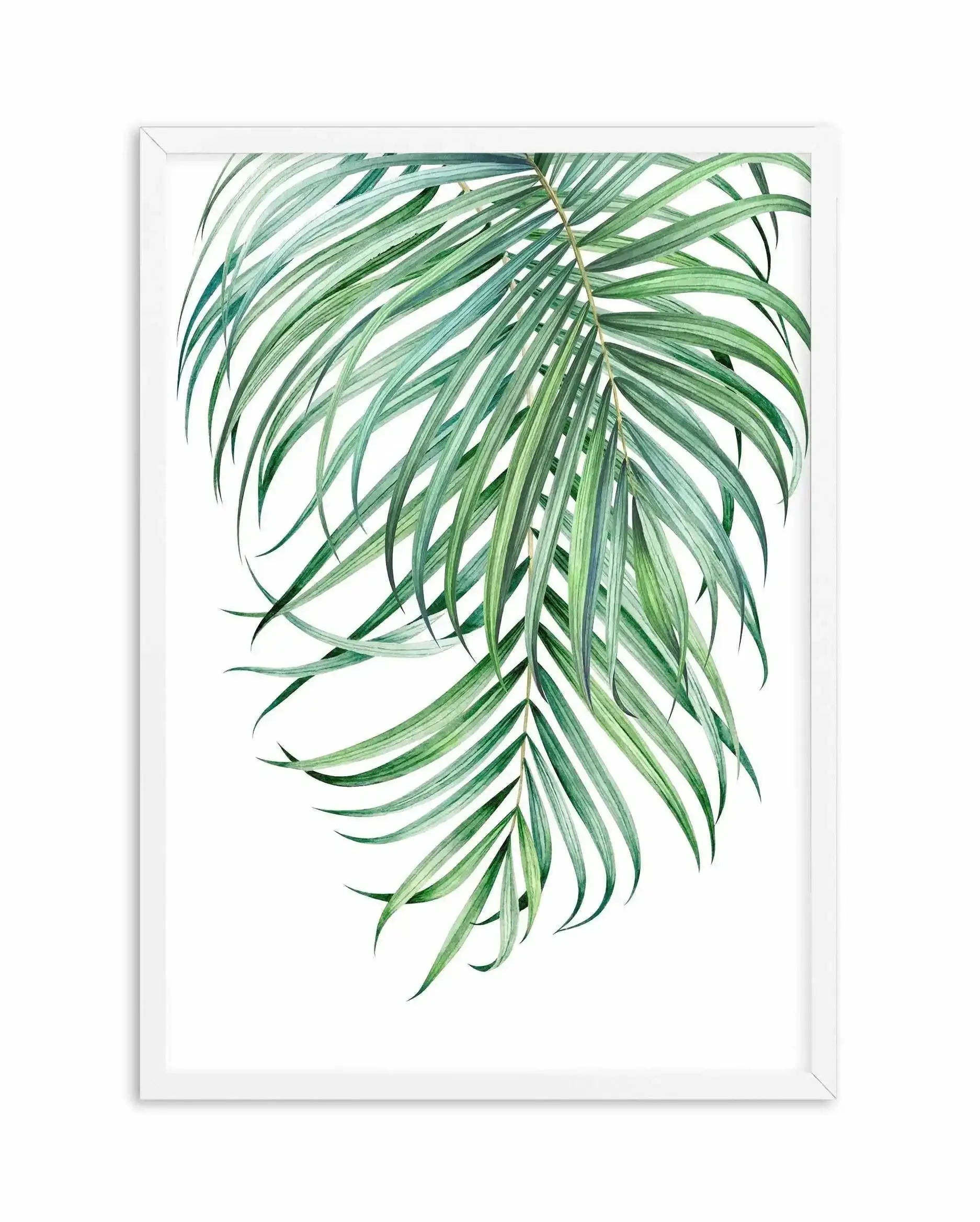 Watercolour Palms II Art Print-PRINT-Olive et Oriel-Olive et Oriel-A5 | 5.8" x 8.3" | 14.8 x 21cm-White-With White Border-Buy-Australian-Art-Prints-Online-with-Olive-et-Oriel-Your-Artwork-Specialists-Austrailia-Decorate-With-Coastal-Photo-Wall-Art-Prints-From-Our-Beach-House-Artwork-Collection-Fine-Poster-and-Framed-Artwork
