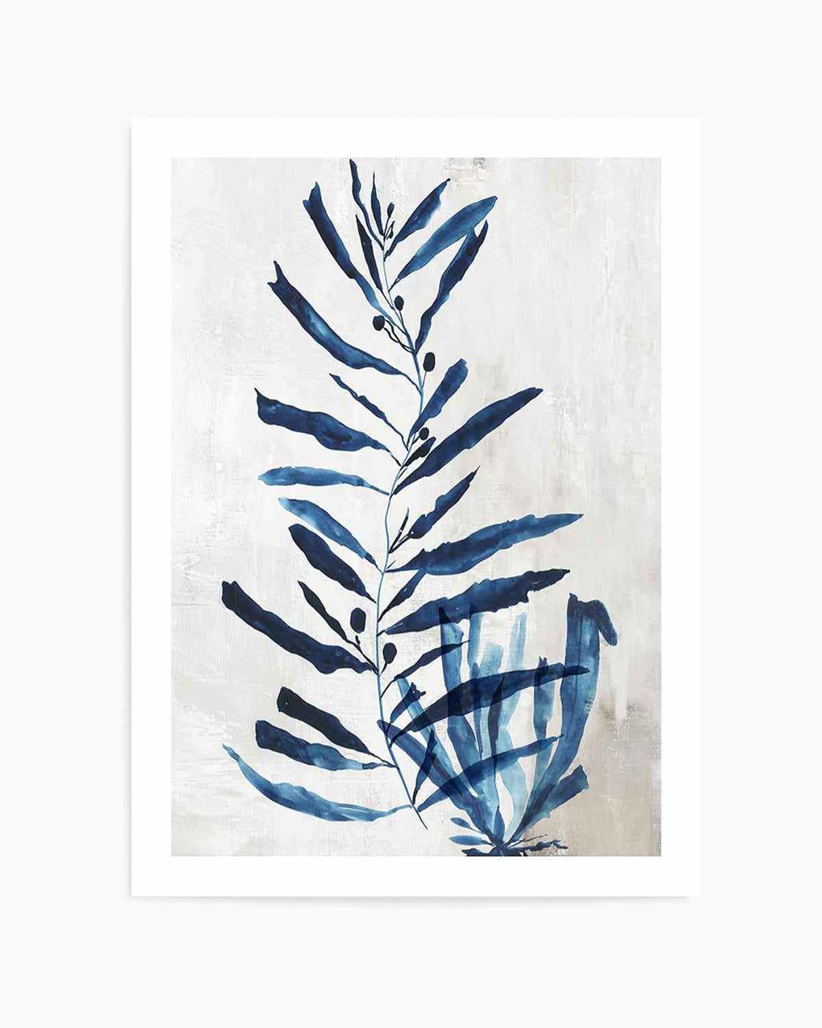 Watercolour Sea Kelp I Art Print