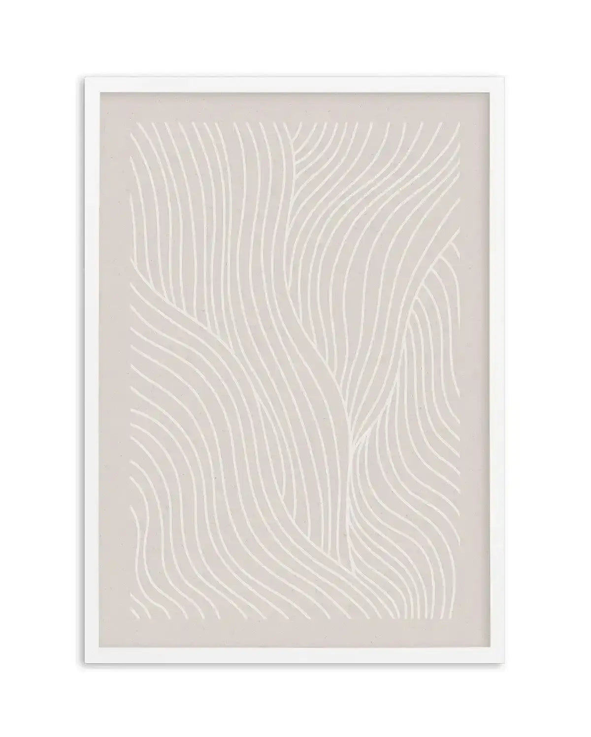 Wave Lines II Art Print-PRINT-Olive et Oriel-Olive et Oriel-A4 | 8.3" x 11.7" | 21 x 29.7cm-White-With White Border-Buy-Australian-Art-Prints-Online-with-Olive-et-Oriel-Your-Artwork-Specialists-Austrailia-Decorate-With-Coastal-Photo-Wall-Art-Prints-From-Our-Beach-House-Artwork-Collection-Fine-Poster-and-Framed-Artwork