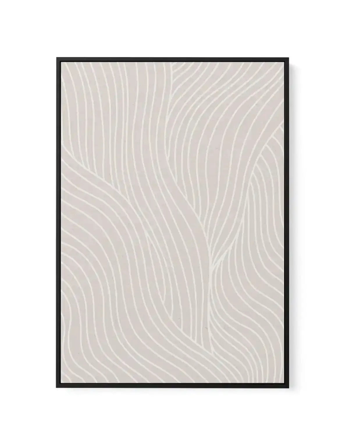 Wave Lines II | Framed Canvas-CANVAS-You can shop wall art online with Olive et Oriel for everything from abstract art to fun kids wall art. Our beautiful modern art prints and canvas art are available from large canvas prints to wall art paintings and our proudly Australian artwork collection offers only the highest quality framed large wall art and canvas art Australia - You can buy fashion photography prints or Hampton print posters and paintings on canvas from Olive et Oriel and have them de