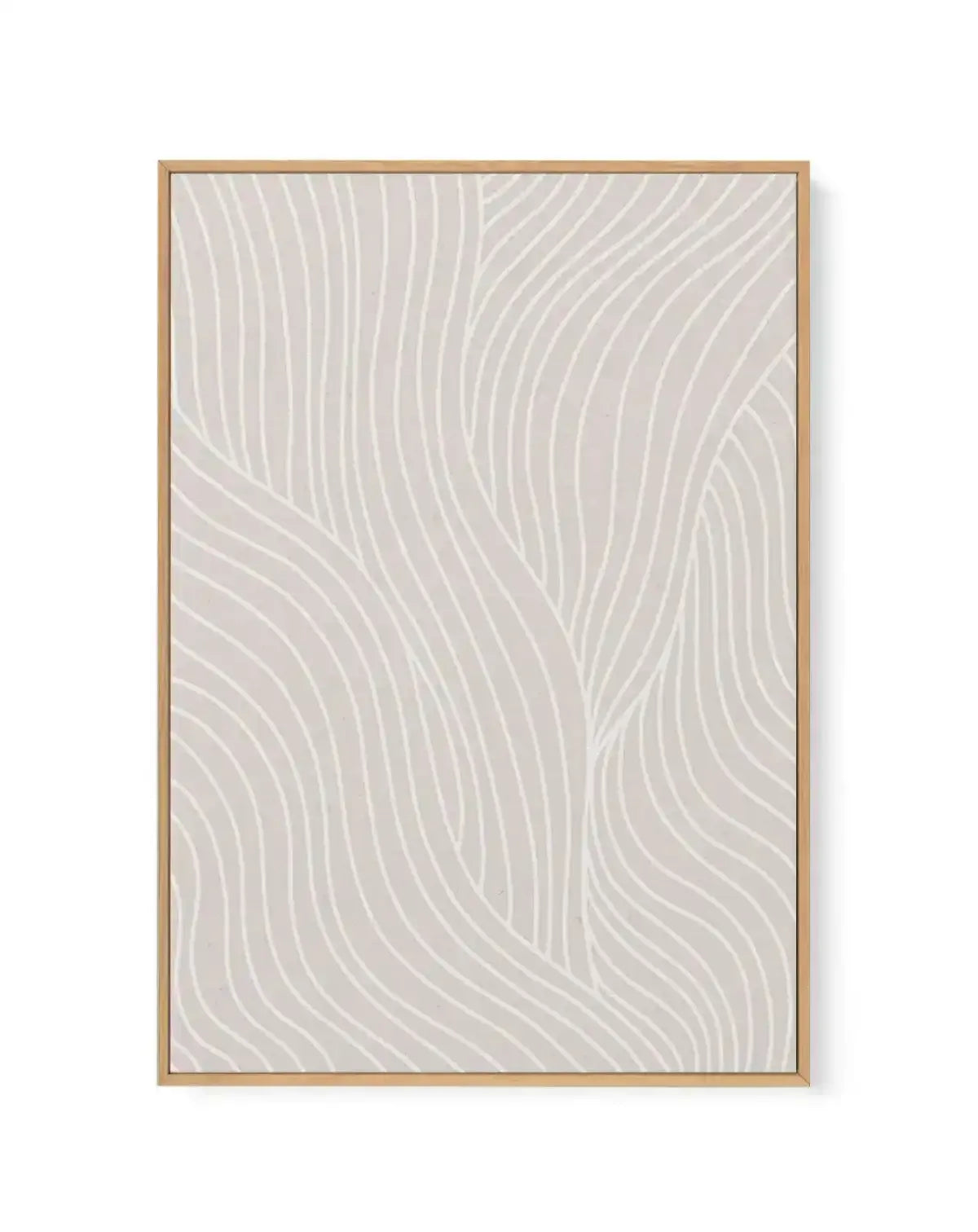 Wave Lines II | Framed Canvas-CANVAS-You can shop wall art online with Olive et Oriel for everything from abstract art to fun kids wall art. Our beautiful modern art prints and canvas art are available from large canvas prints to wall art paintings and our proudly Australian artwork collection offers only the highest quality framed large wall art and canvas art Australia - You can buy fashion photography prints or Hampton print posters and paintings on canvas from Olive et Oriel and have them de