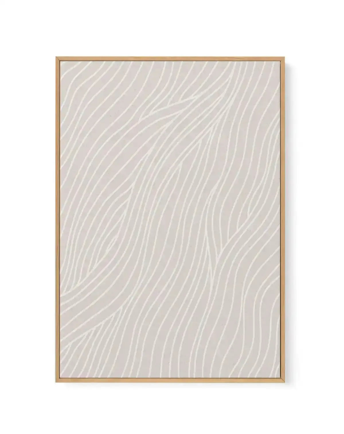 Wave Lines III | Framed Canvas-CANVAS-You can shop wall art online with Olive et Oriel for everything from abstract art to fun kids wall art. Our beautiful modern art prints and canvas art are available from large canvas prints to wall art paintings and our proudly Australian artwork collection offers only the highest quality framed large wall art and canvas art Australia - You can buy fashion photography prints or Hampton print posters and paintings on canvas from Olive et Oriel and have them d